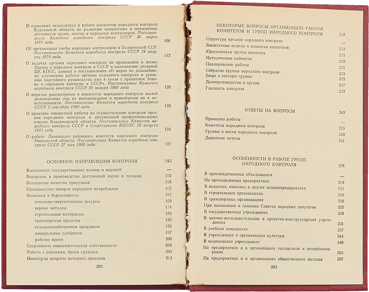 Справочник народного контролера