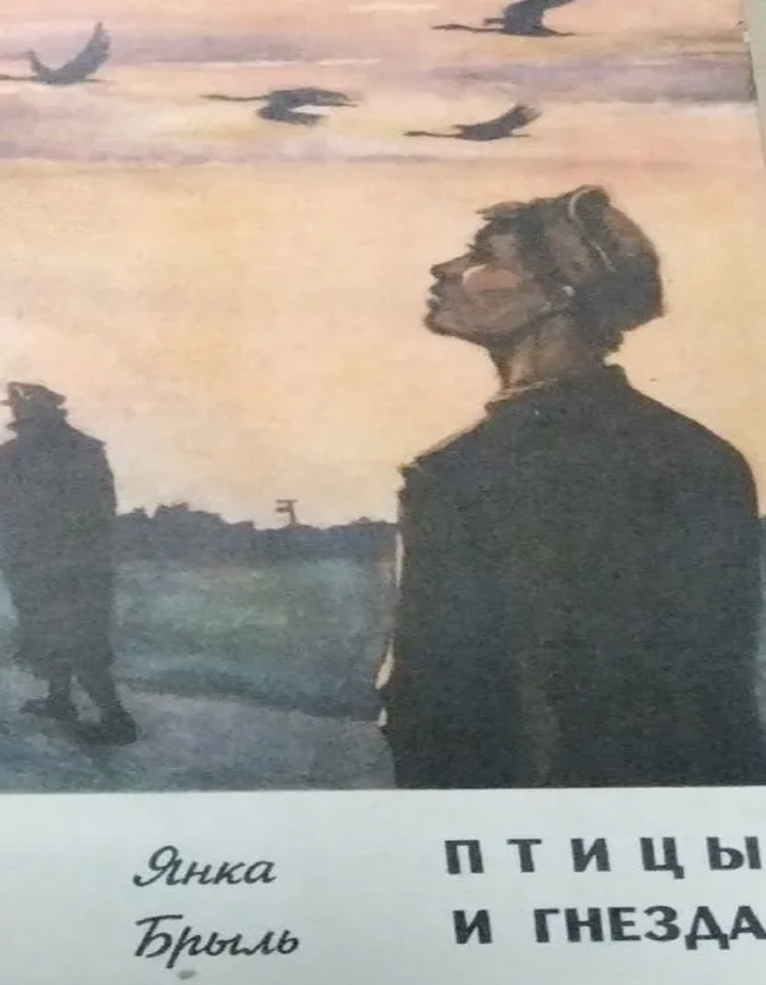 Обложка: Птицы и гнезда. Брыль Янка
