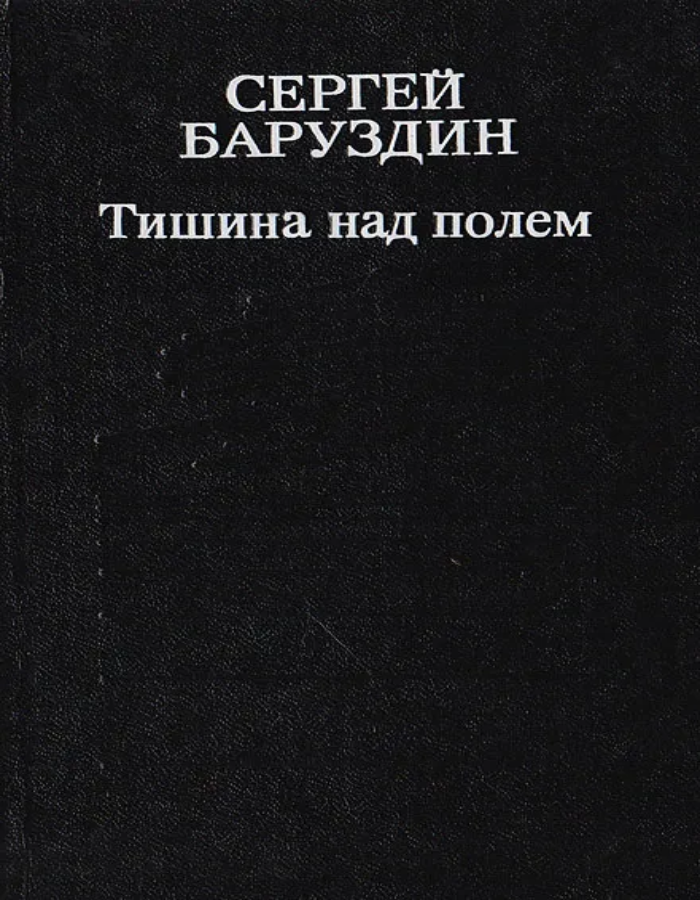 Обложка: Тишина над полем