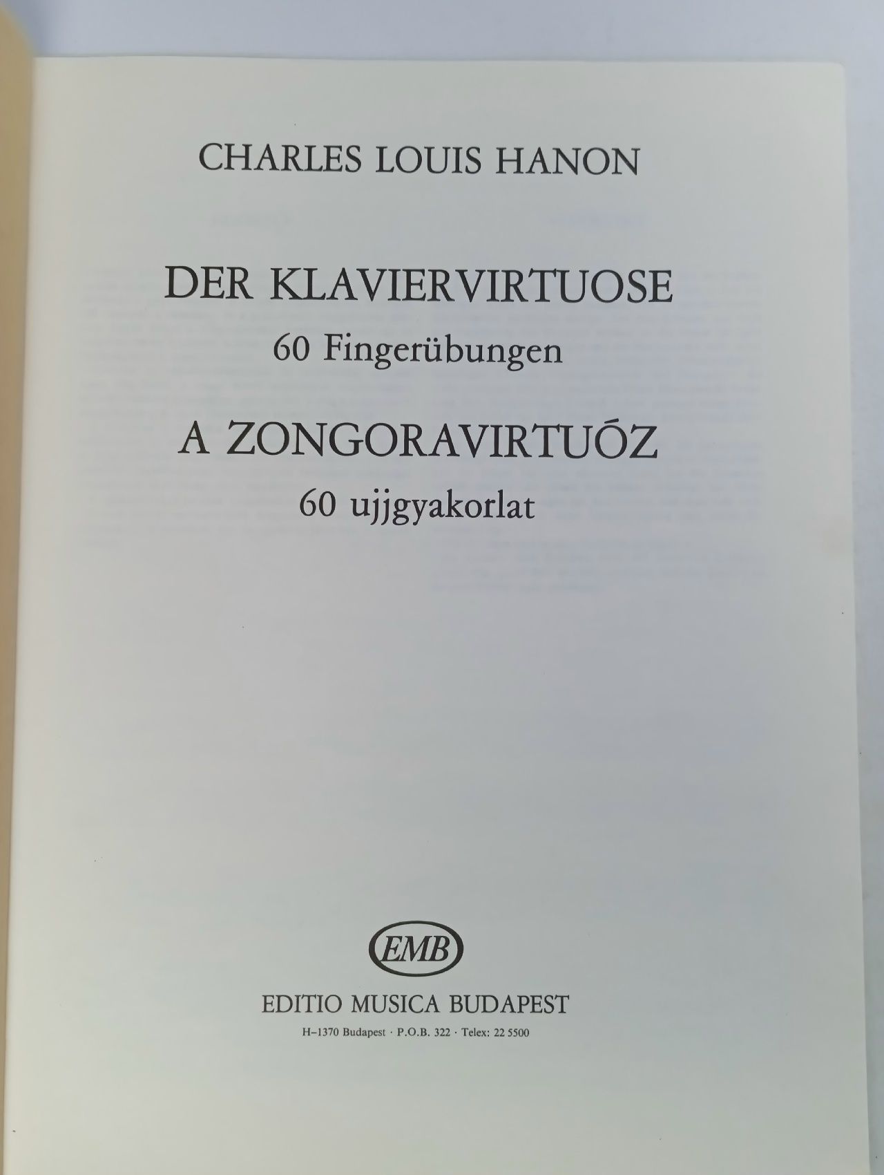Пианист-виртуоз. Упражнения для пальцев