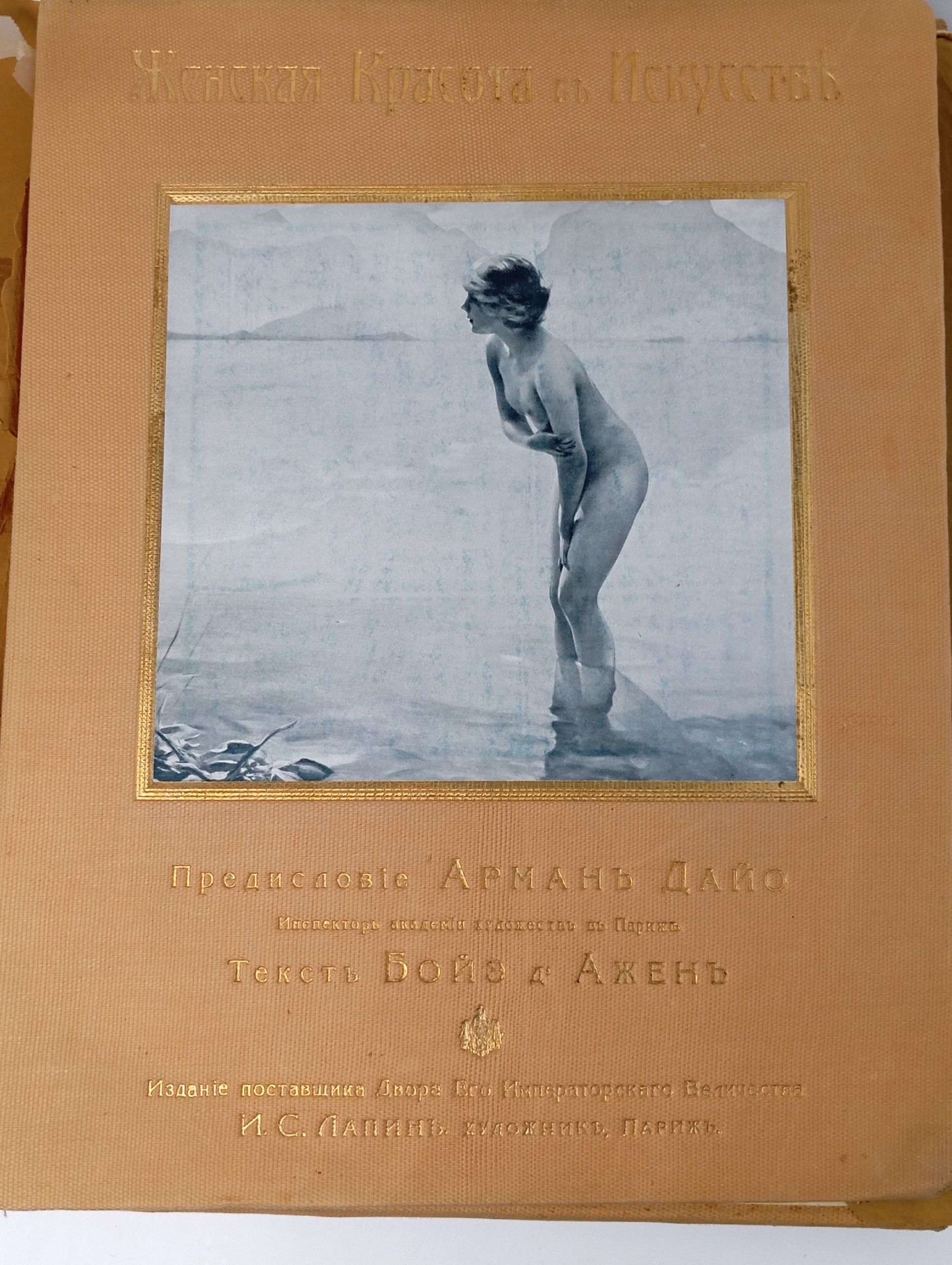 Обложка: Дайо А., Бойэ дАжен Женская красота в искусстве.