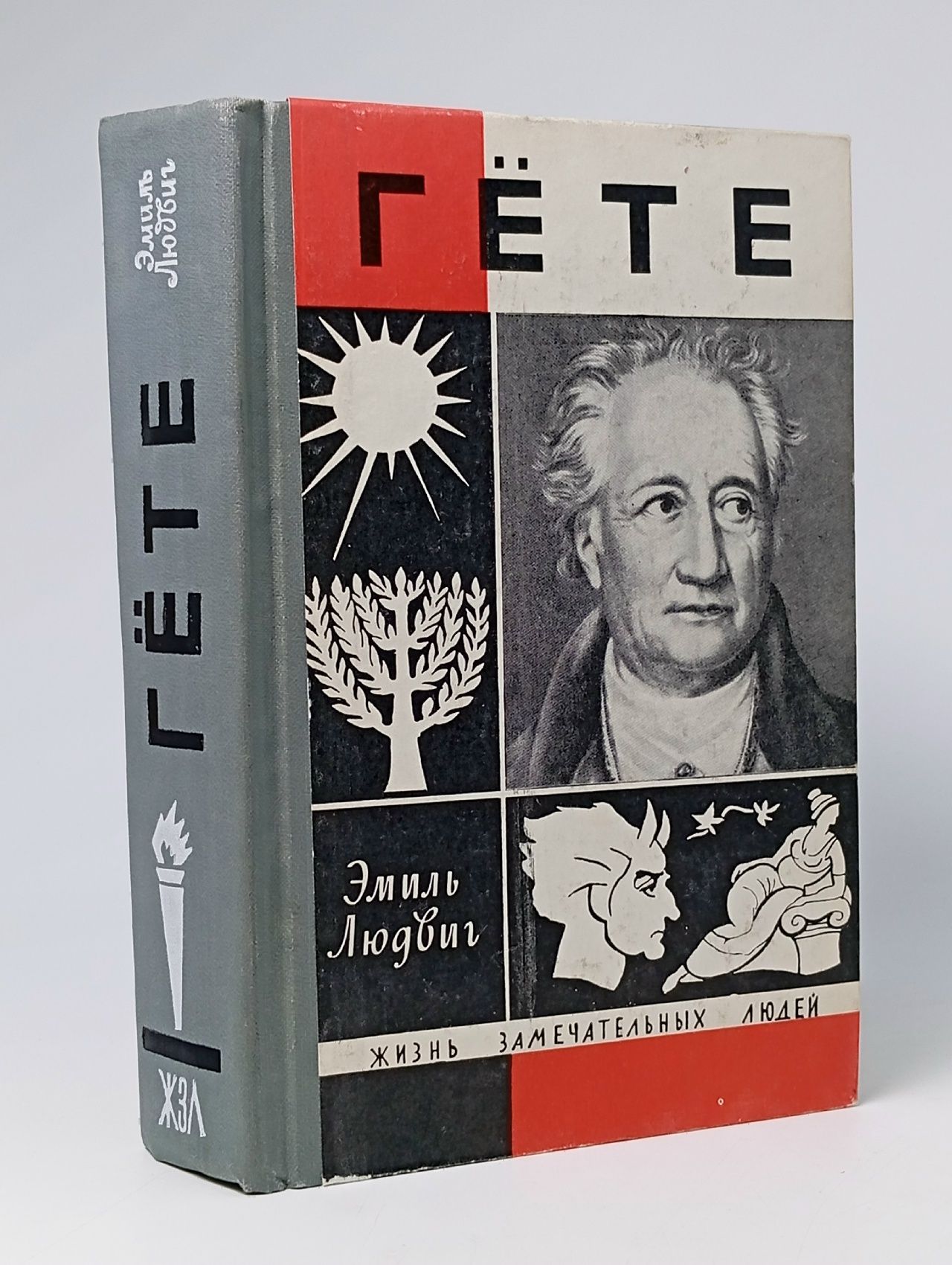 Обложка: Жизнь замечательных людей. Гете