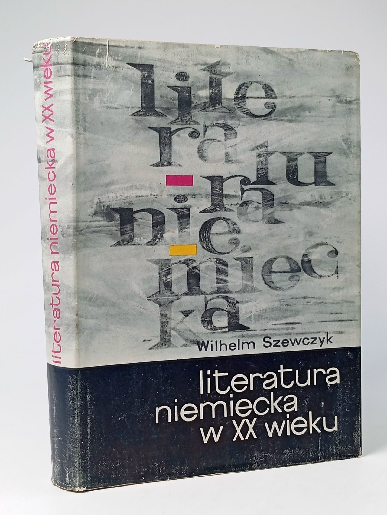 Обложка: Wilhelm Szewczyk literatura niemiecka w XX wieku