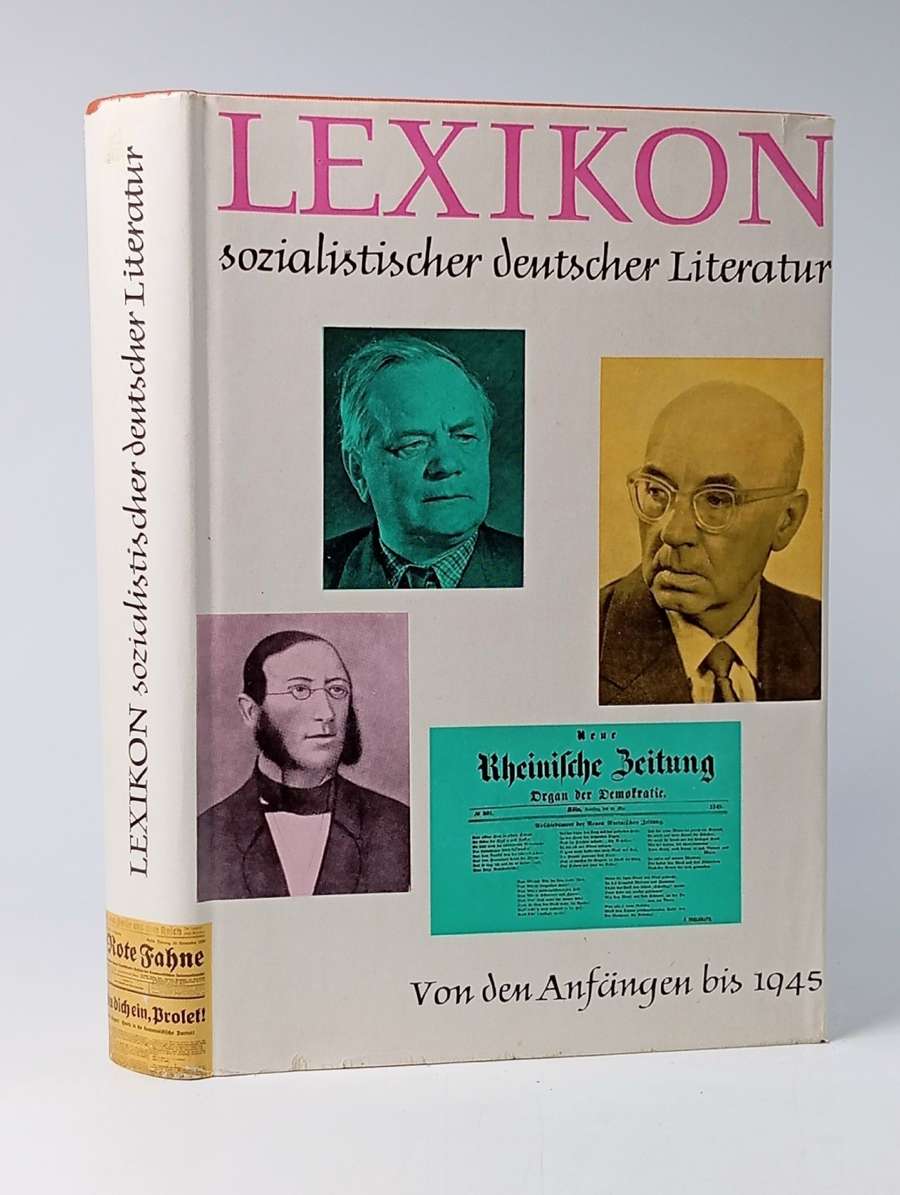 Обложка: Lexikon: Sozialistischer deutscher Literatur
