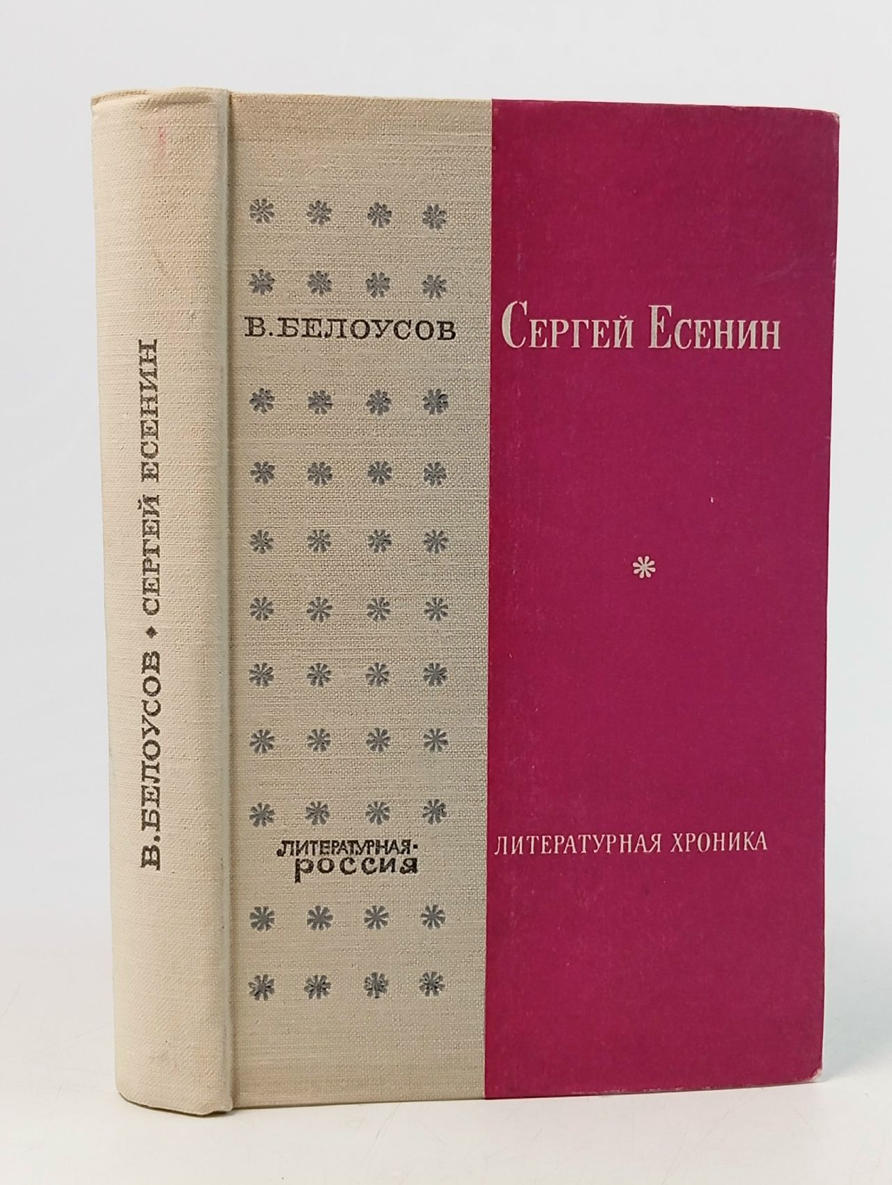 Обложка: Сергей Есенин. Литературная хроника. В 2 частях. Часть 2