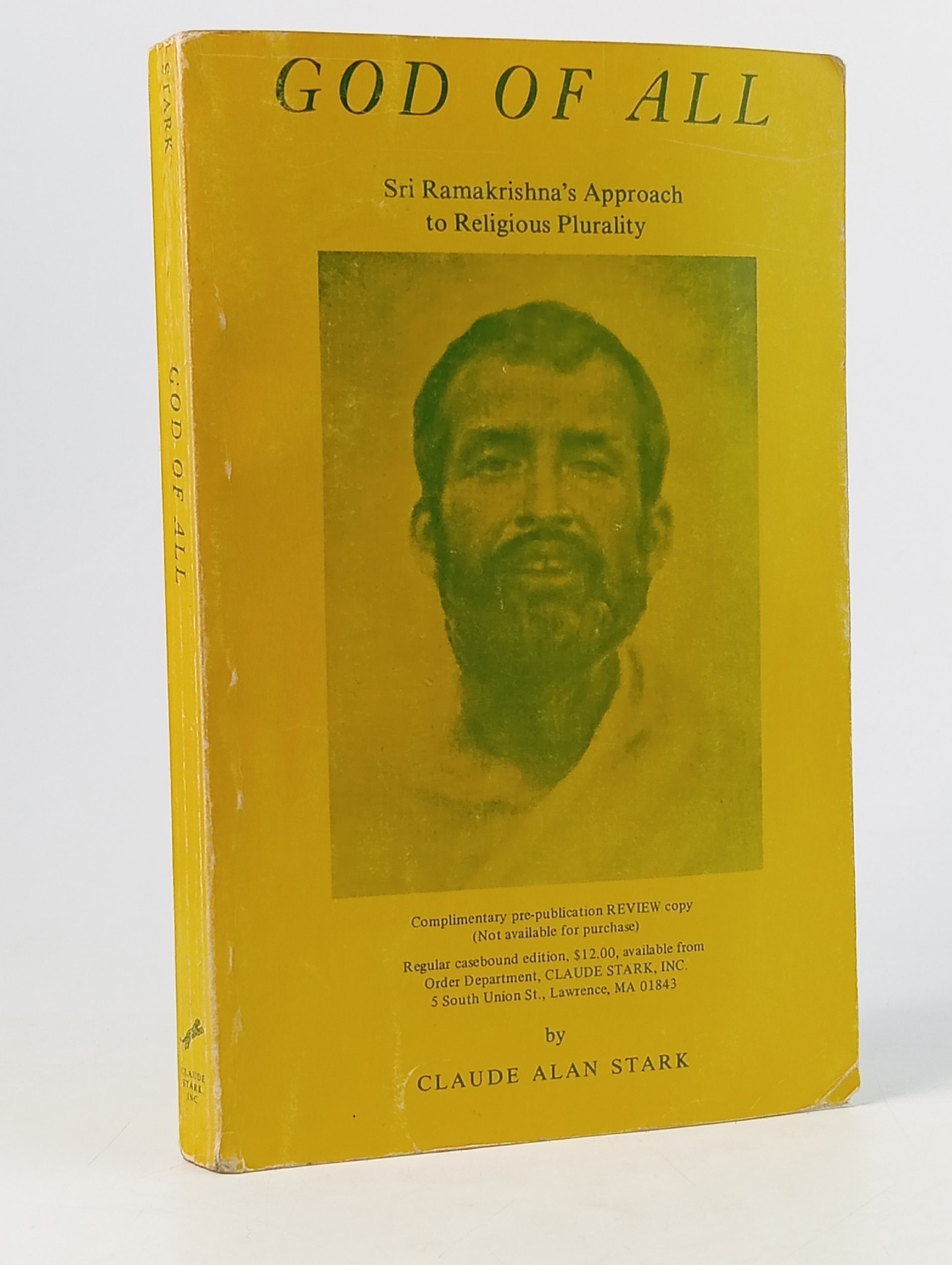 Обложка: Книга.God of All: Sri Ramakrishna's Approach to Religious Plurality