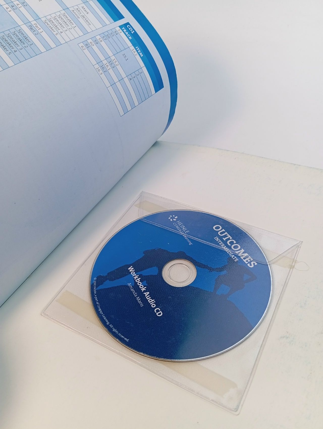 Outcomes Intermediate Workbook with key + CD