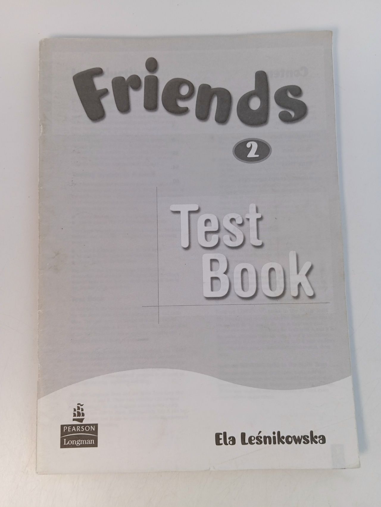 Обложка: Friends 2: Test Book Лесниковска Эла