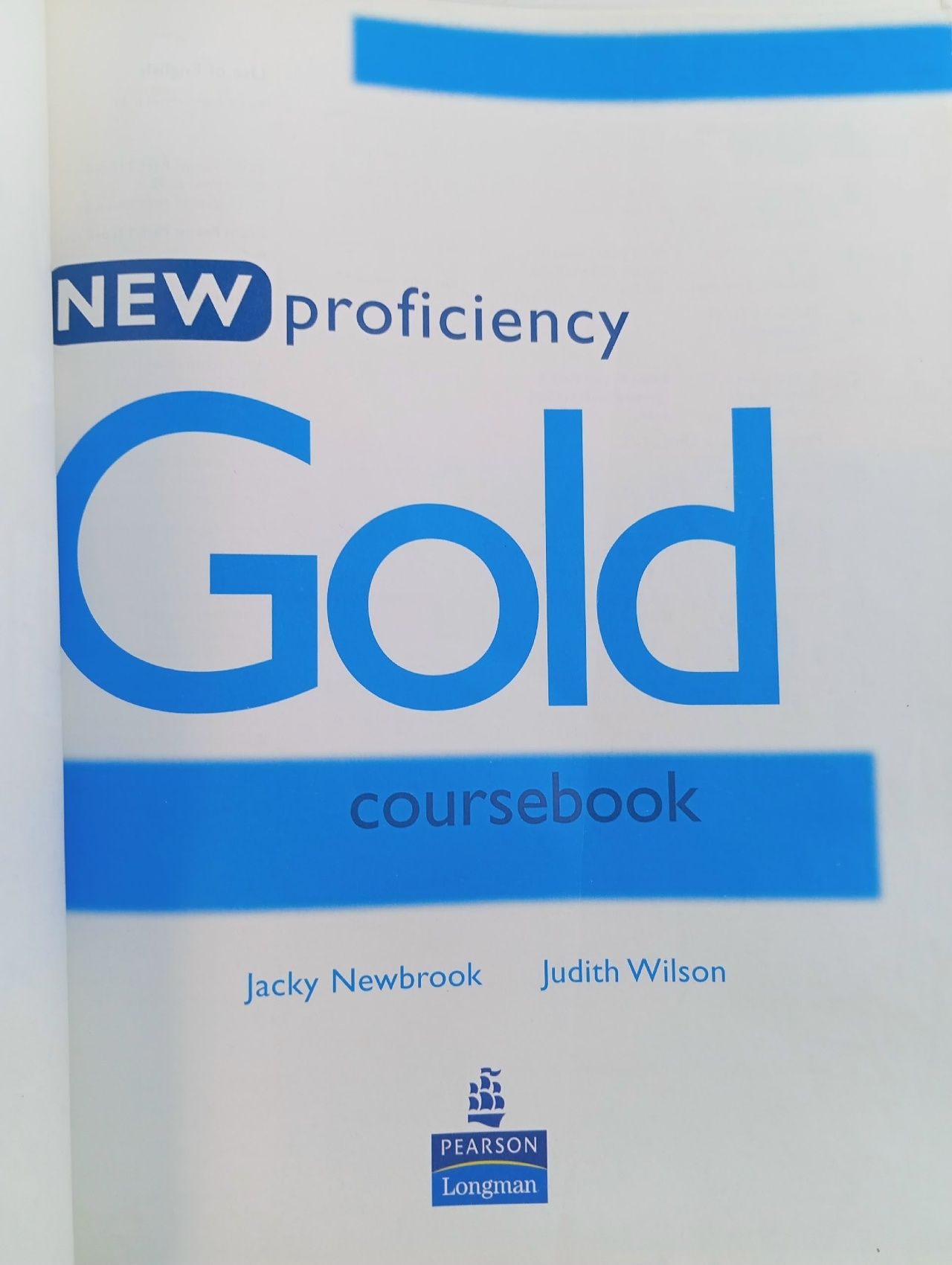 New Proficiency Gold Coursebook
