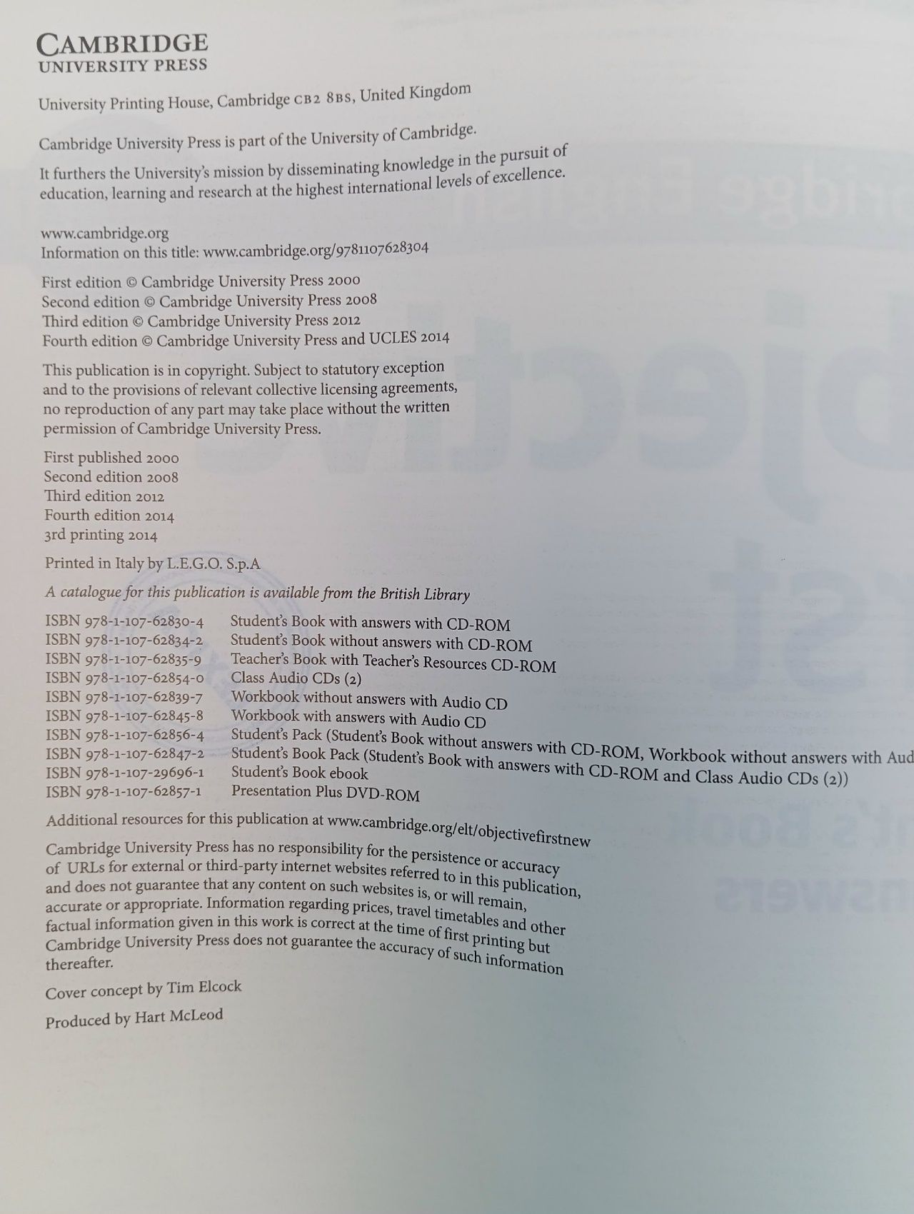 Objective First (Student's Book with answers)