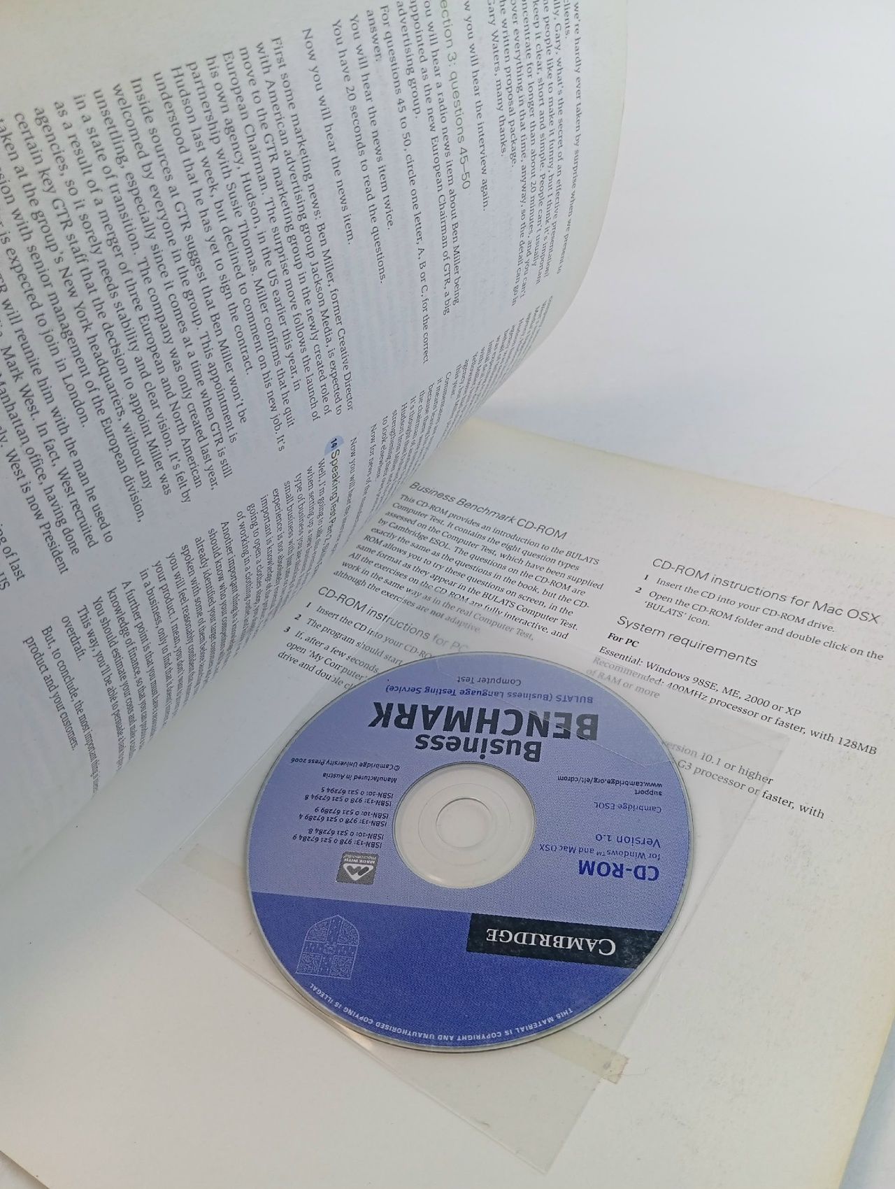 Business Benchmark Upper Intermediate Student's Book with CD-ROM BULATS edition