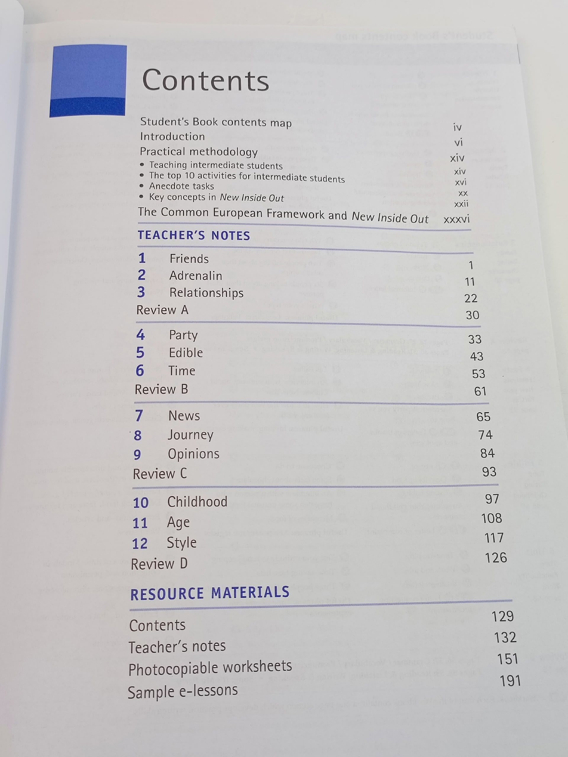 Inside Out Int книга для учителя