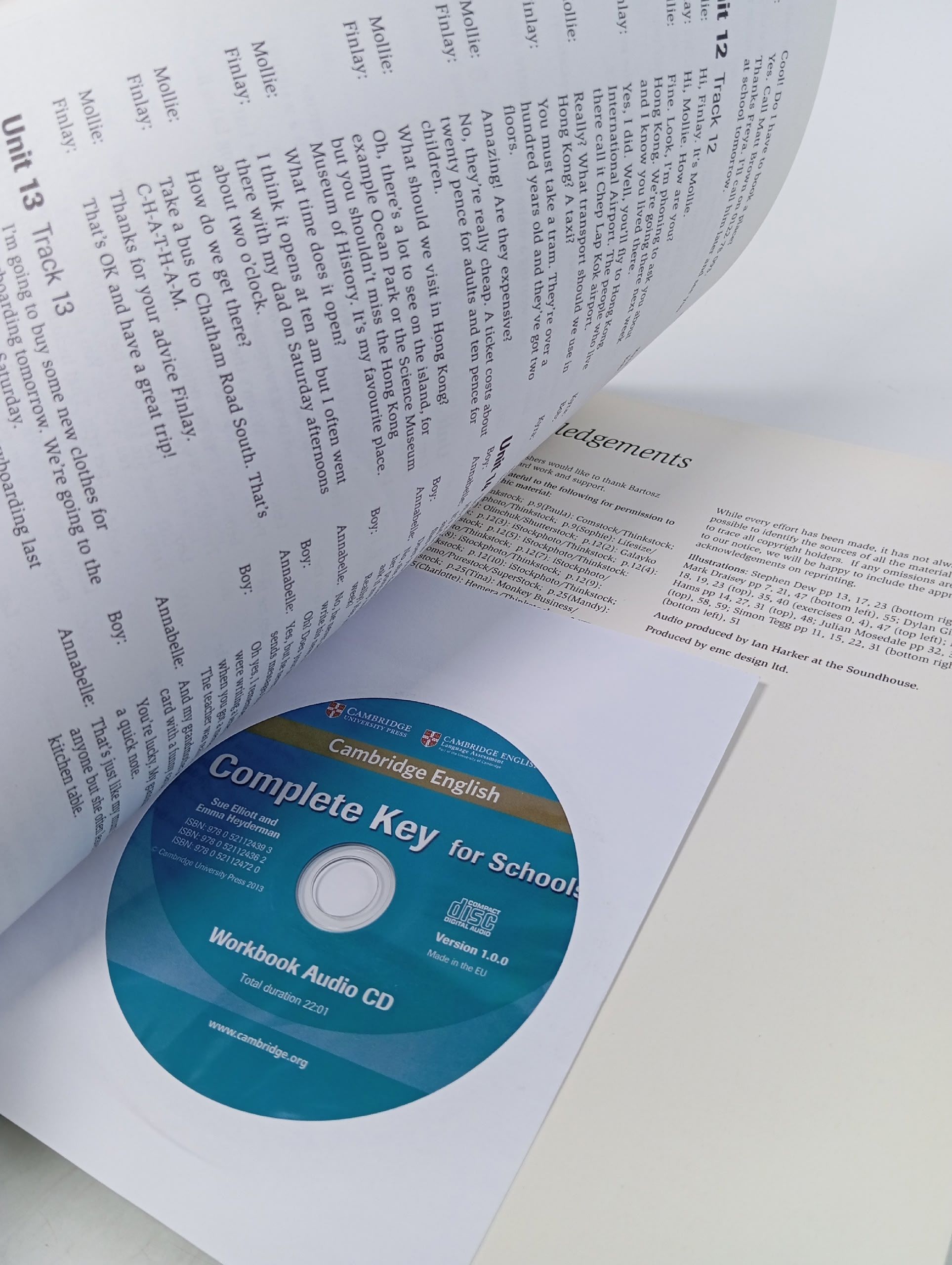 Complete Key for Schools Workbook without Answers with Audio CD