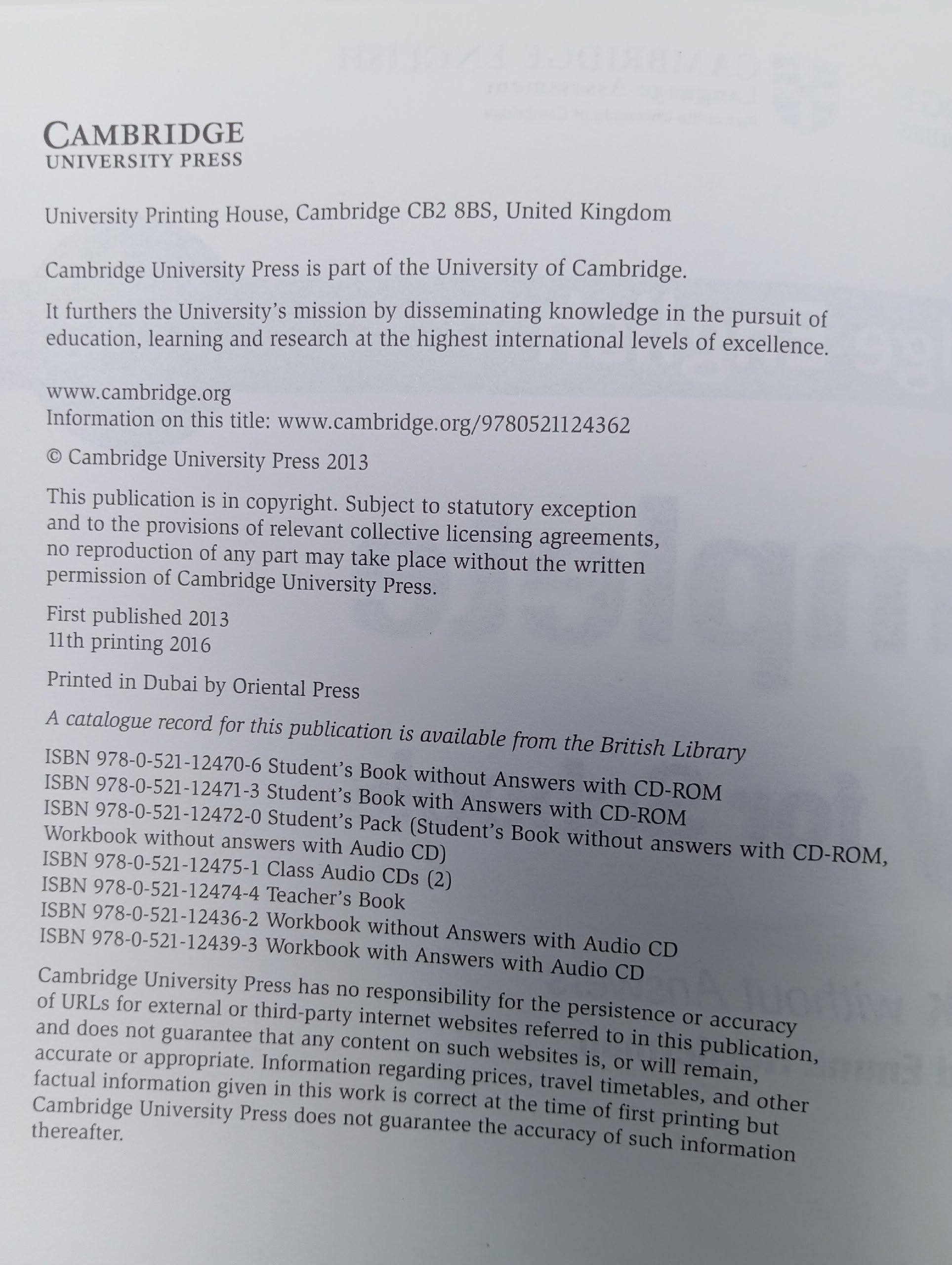 Complete Key for Schools Workbook without Answers with Audio CD