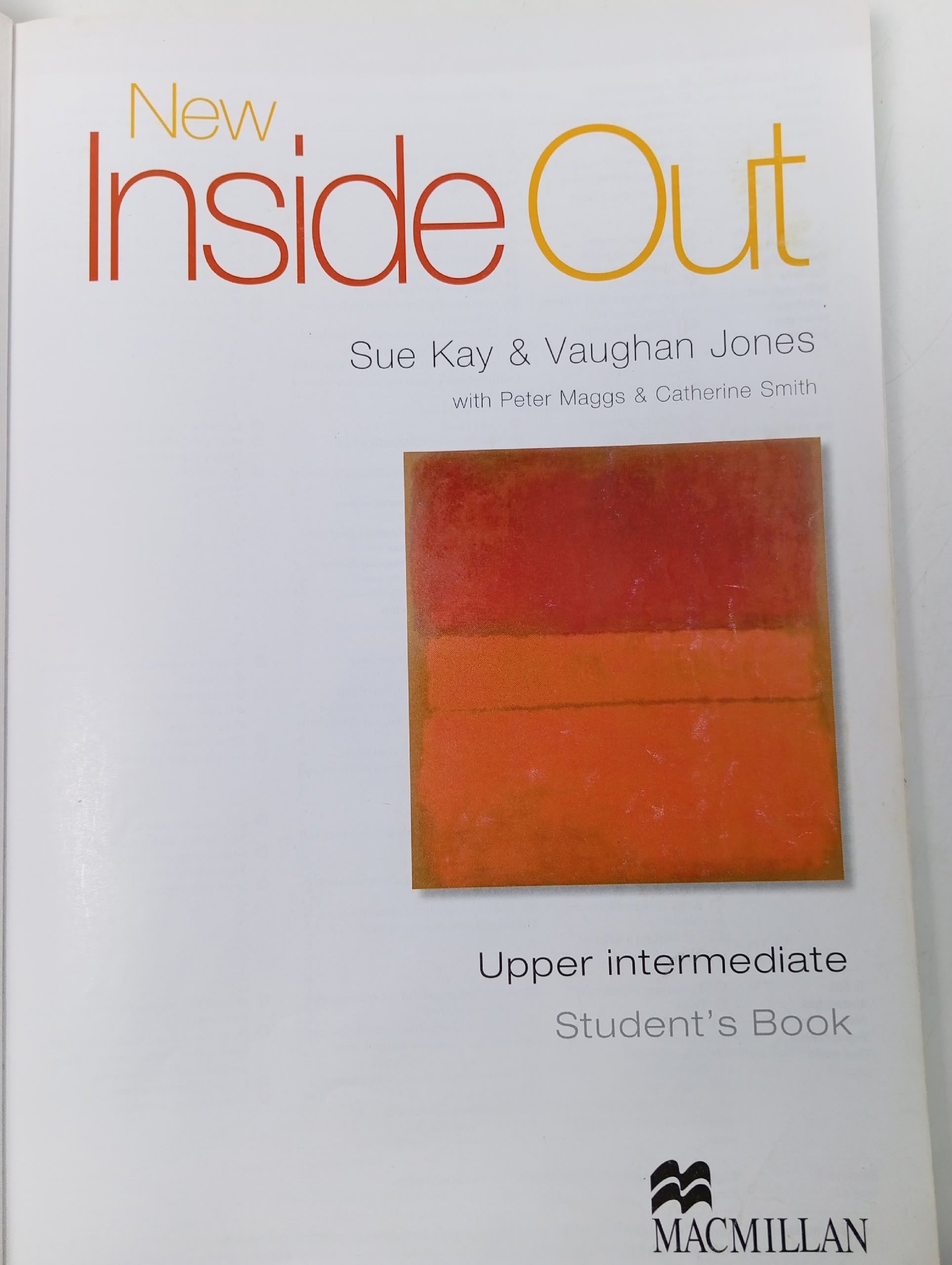 Inside Out Student's Book Upper Intermediate Книга б/у