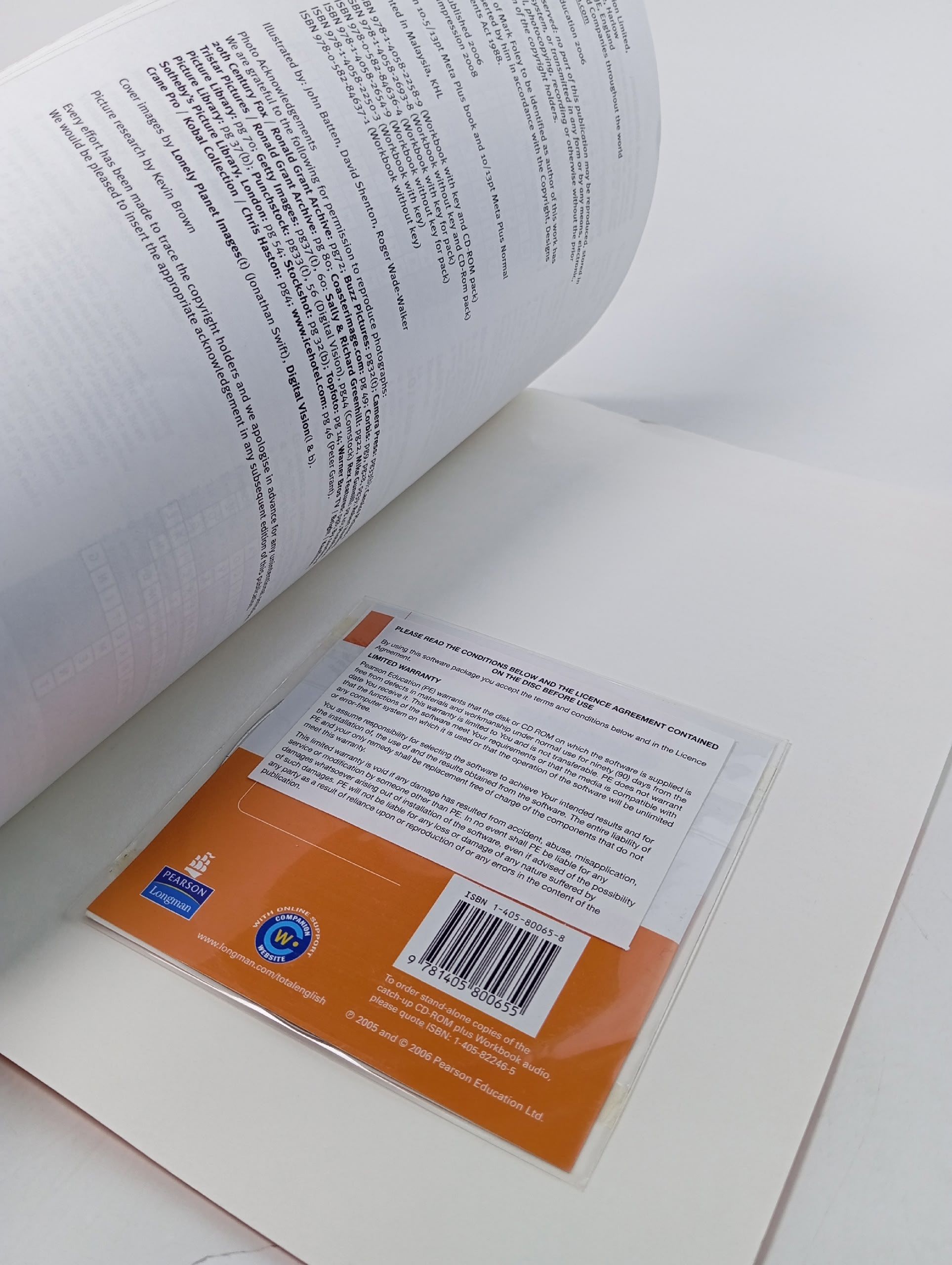 Total English Up-Int WB w/key + CD-ROM