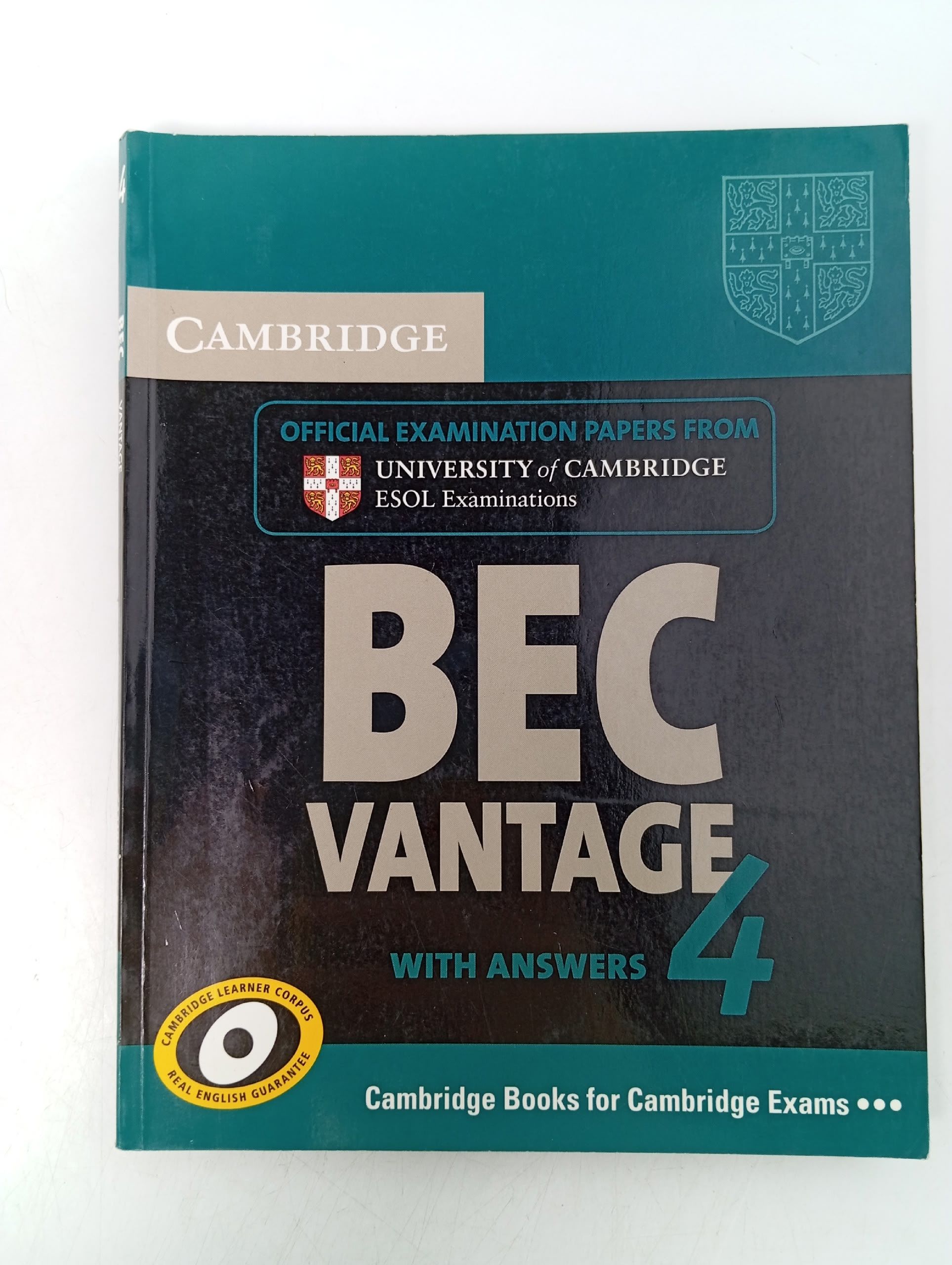 Обложка: Cambridge BEC 4 Vantage