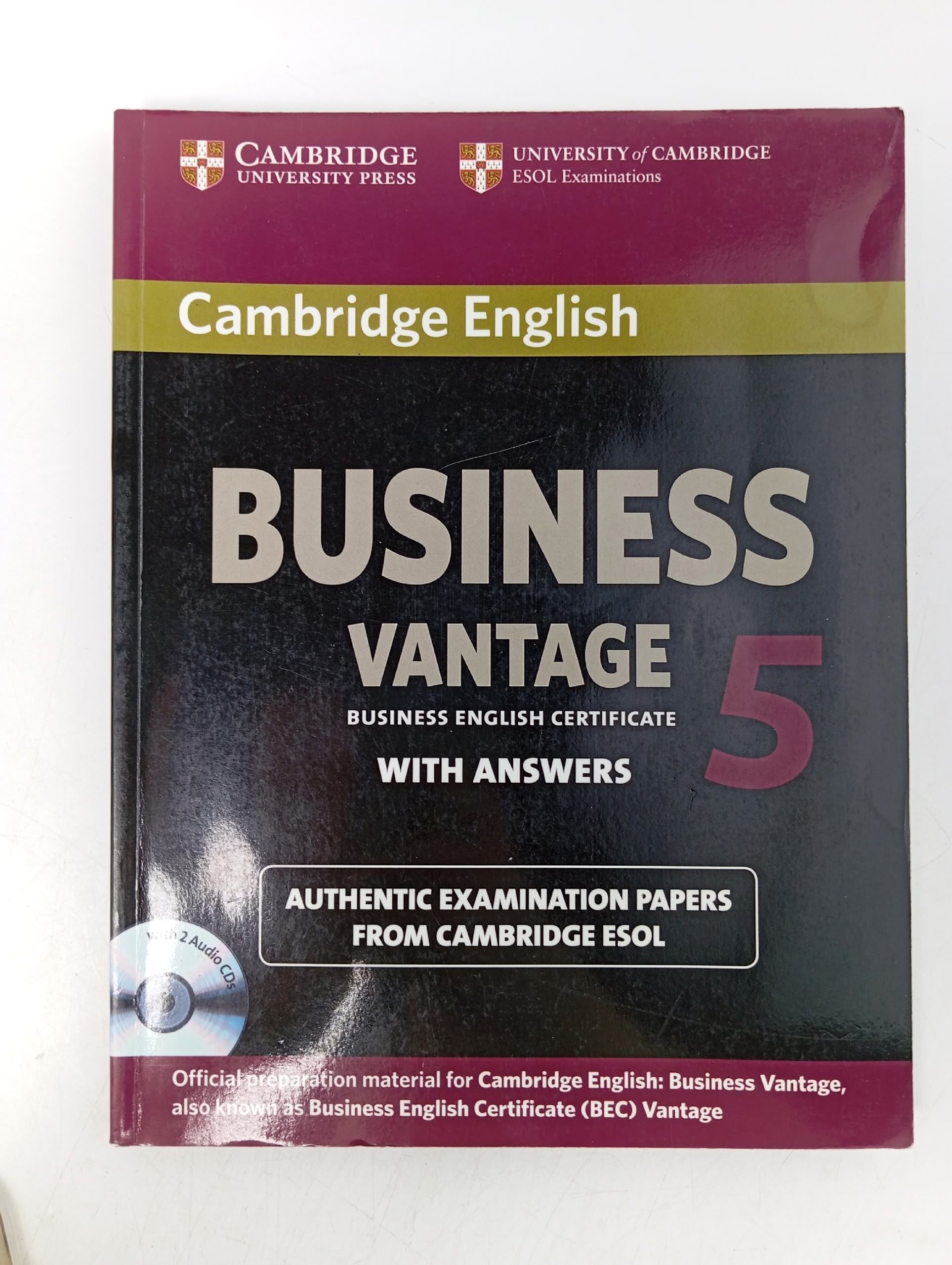 Обложка: Cambridge English Business 5 Vantage Student's Book with Answers