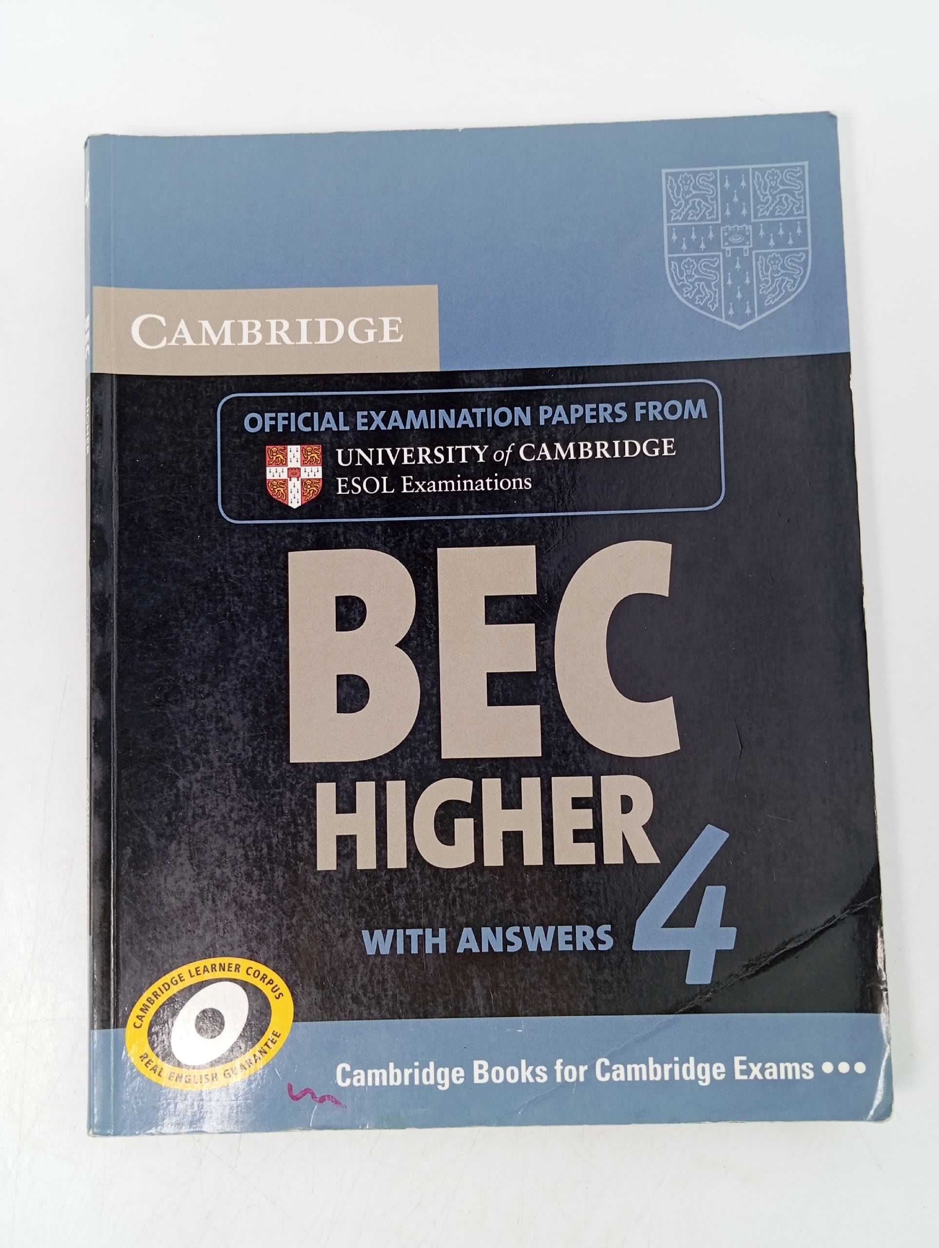 Обложка: Cambridge BEC Higher 4. With Answers