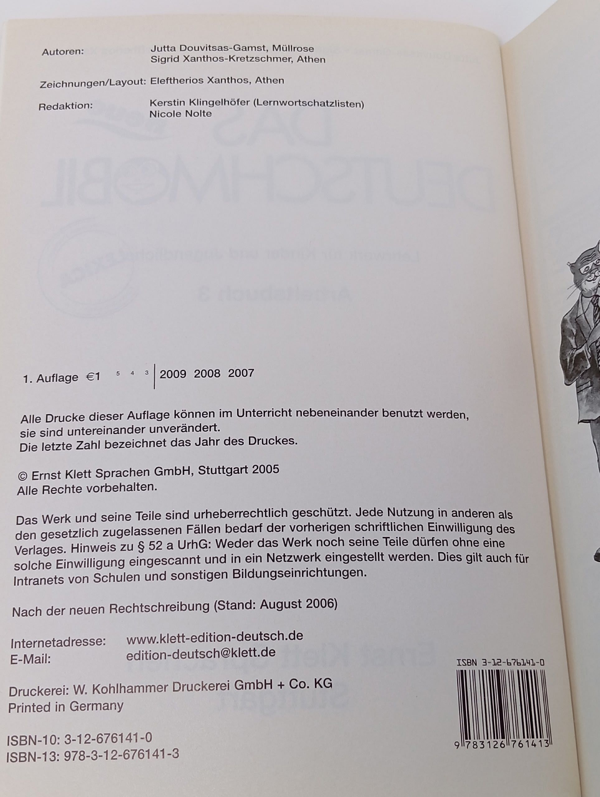 Das neue Deutschmobil 3 (Arbeitsbuch)