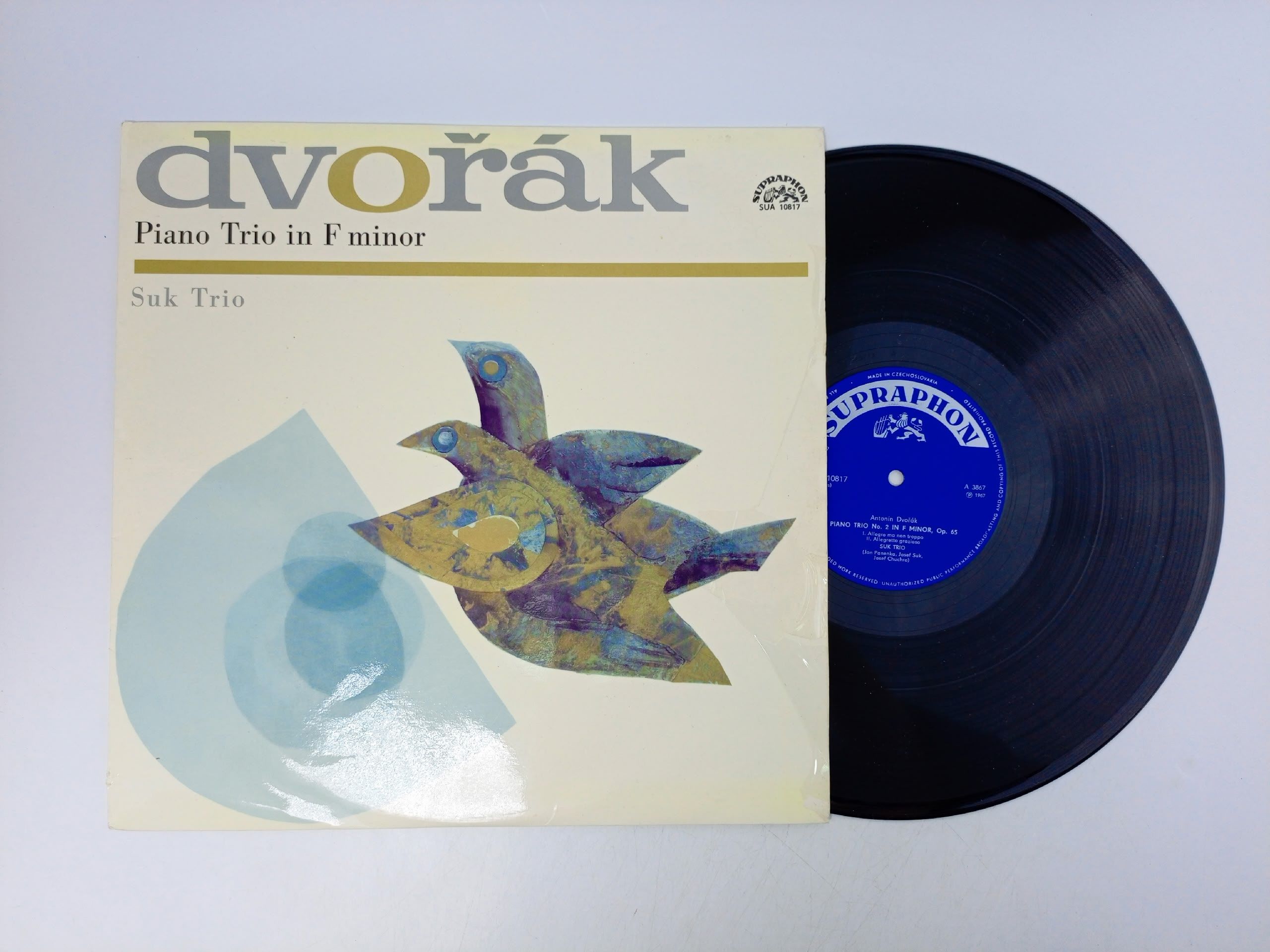 Обложка: Виниловая пластинка Dvorak Piano Trio 2