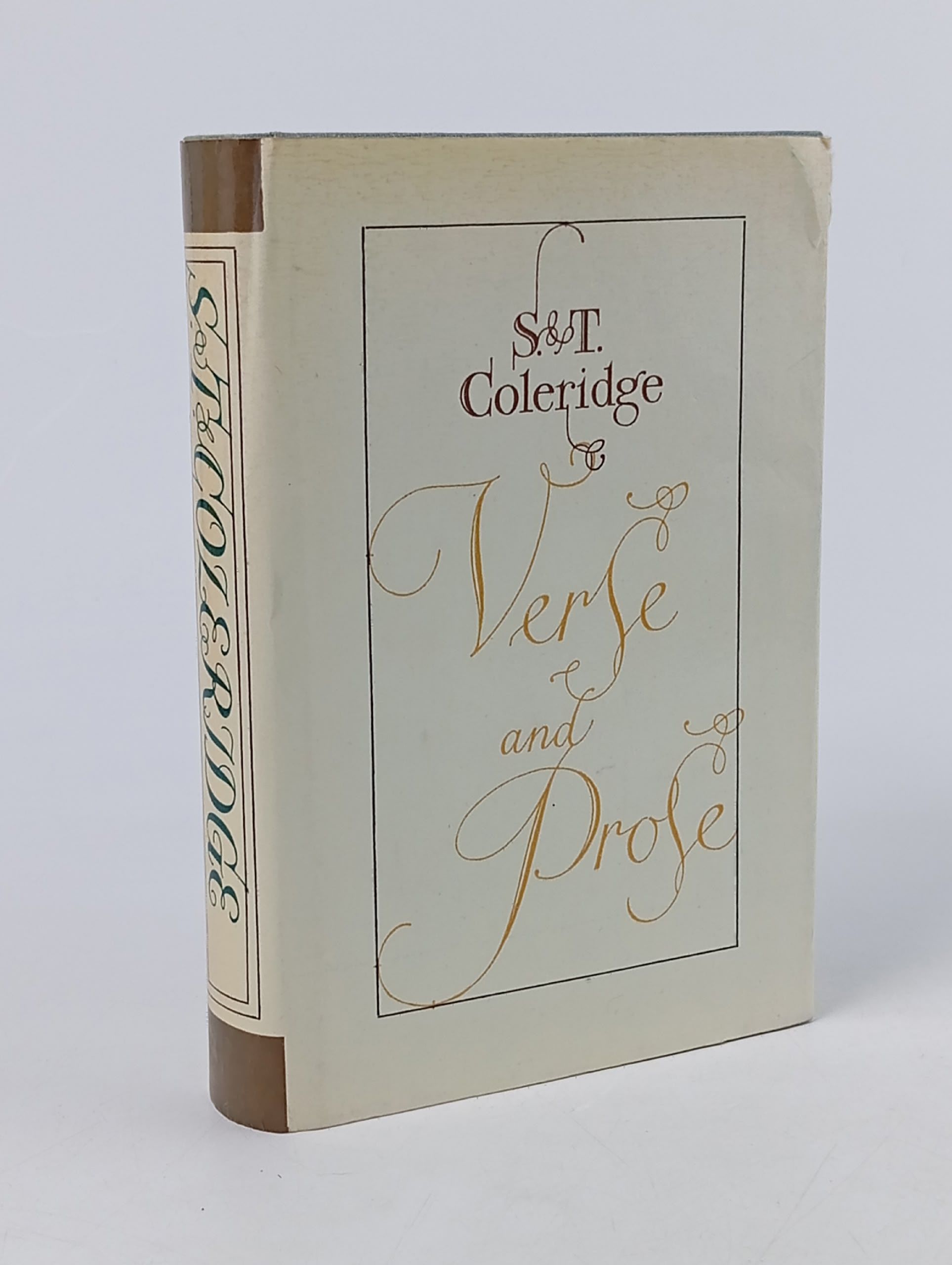 Обложка: S. T. Coleridge. Verse and Prose Кольридж Сэмюэль Тэйлор