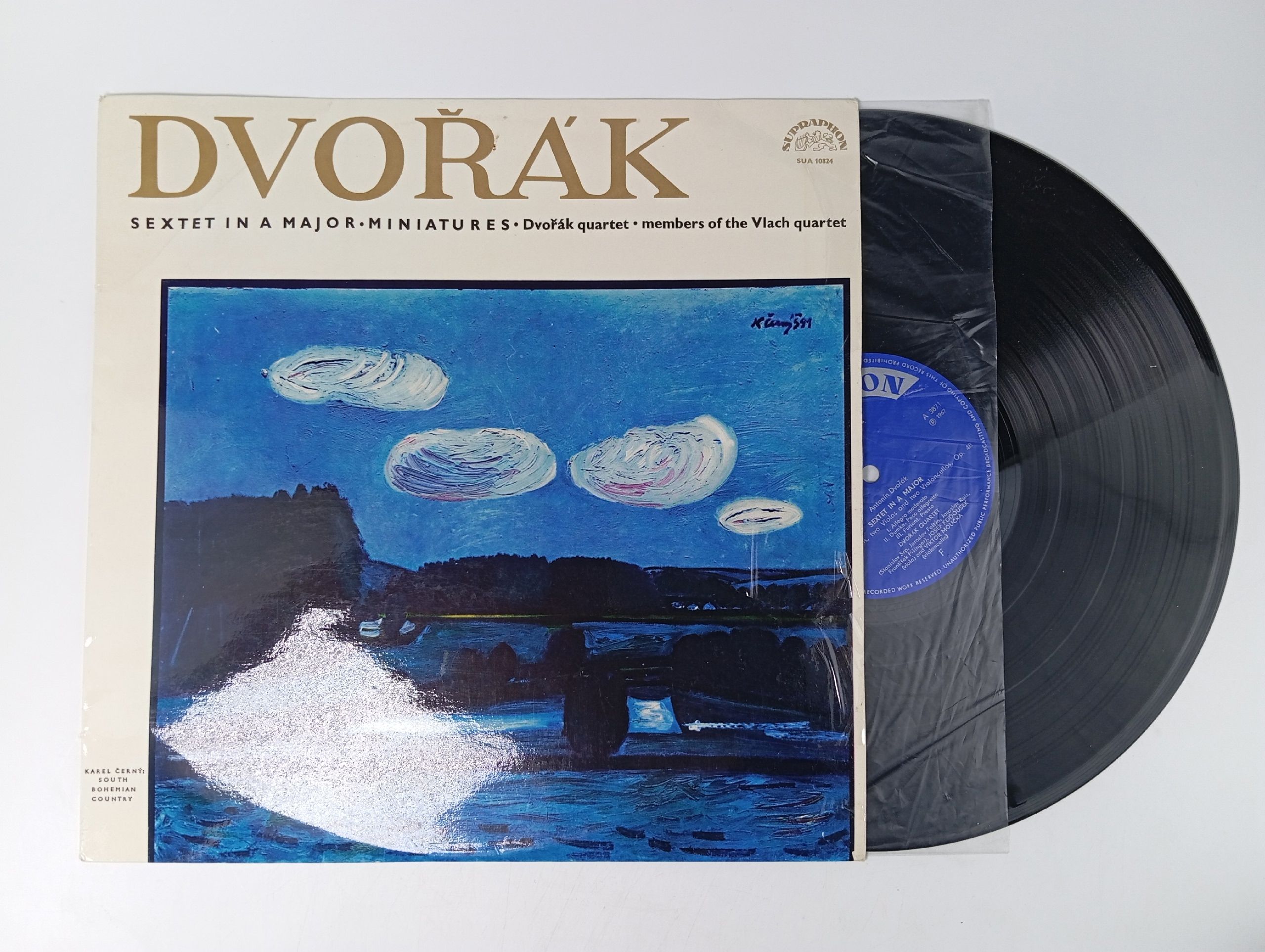 Обложка: Виниловая пластинка Dvorak* Dvorak Quartet