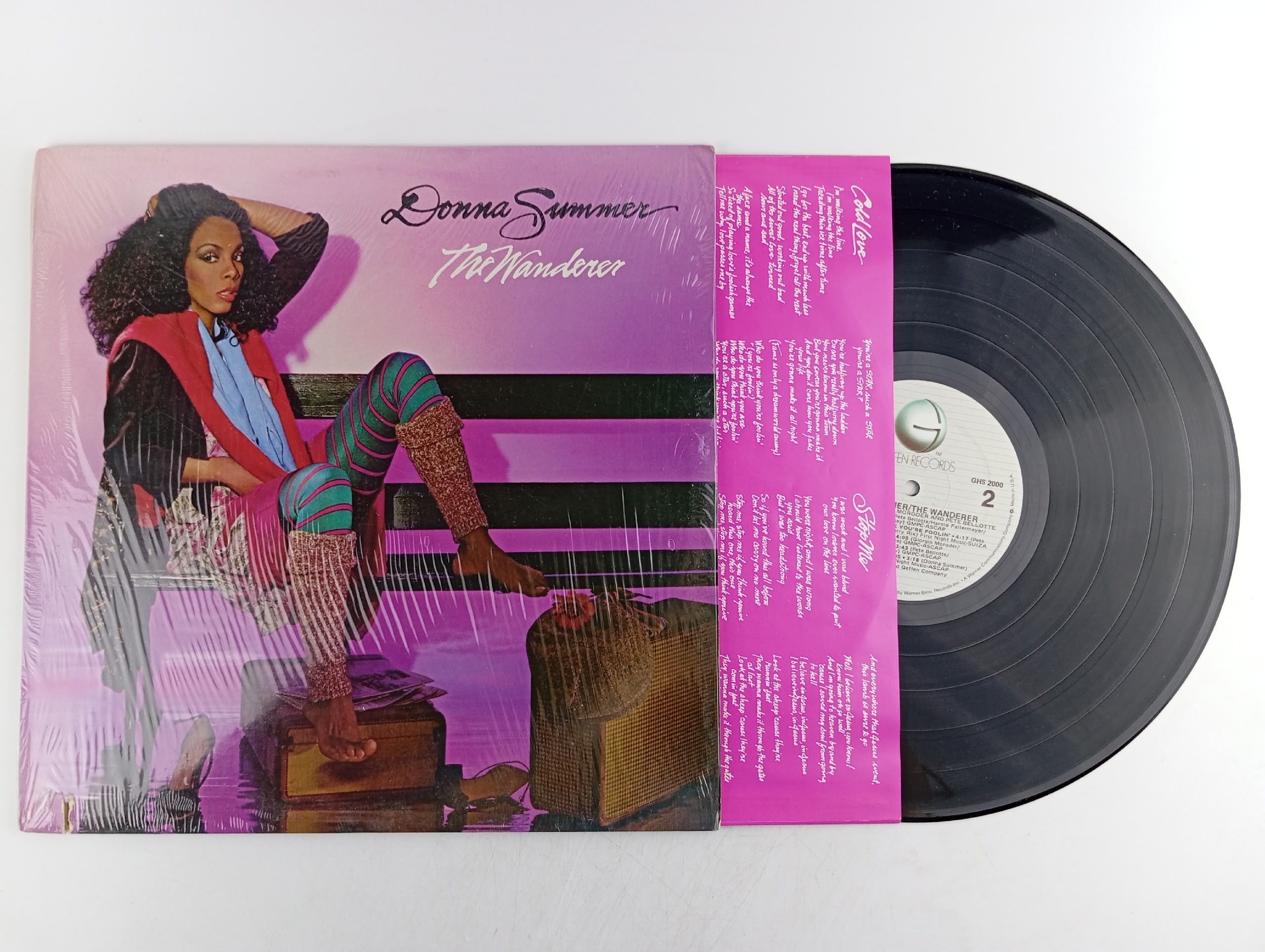 Обложка: Виниловая пластинка Donna Summer. The Wanderer
