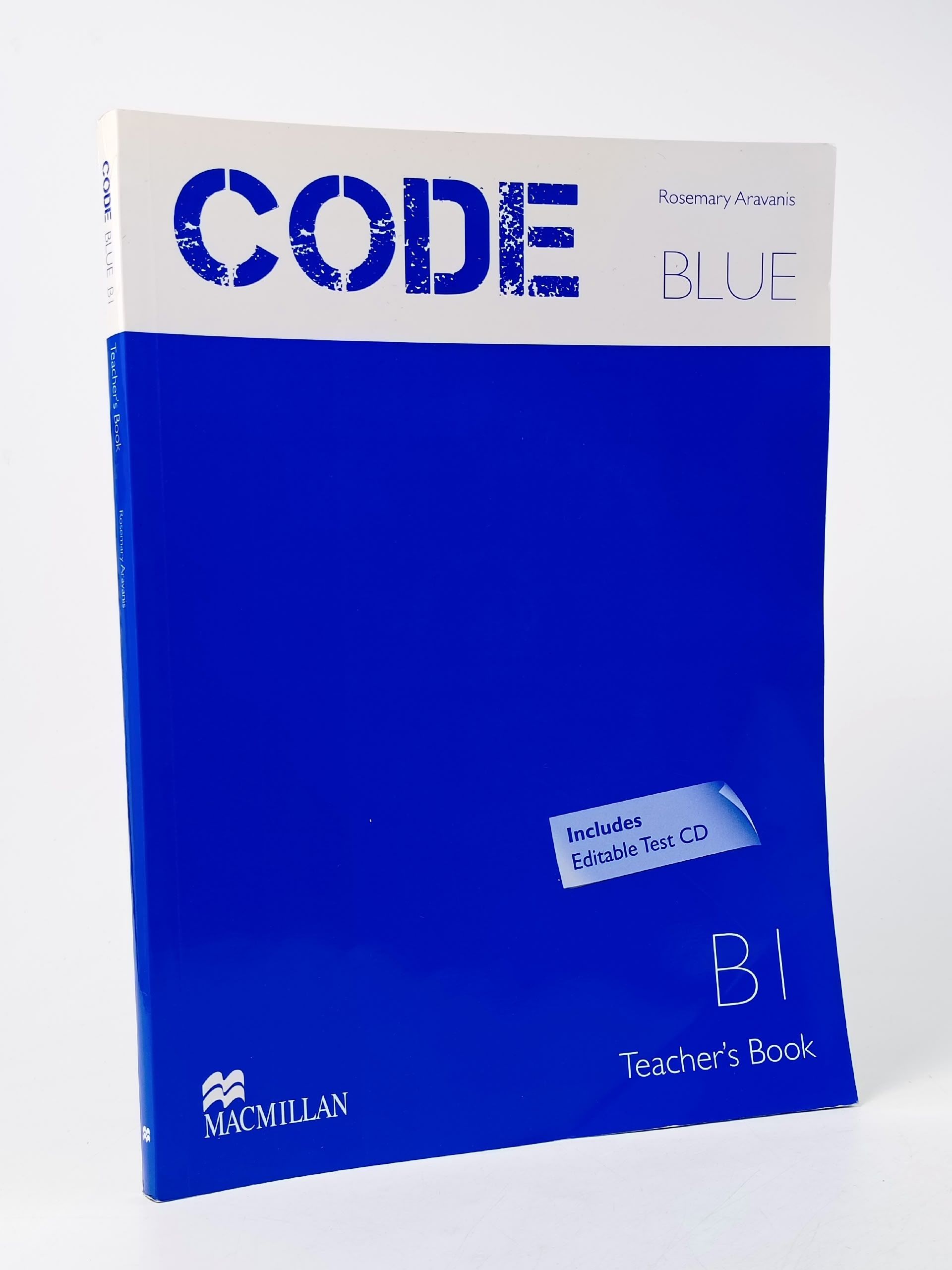 Обложка: Code Blue B1: Teacher's Book (+ CD-ROM) Aravanis Rosemary