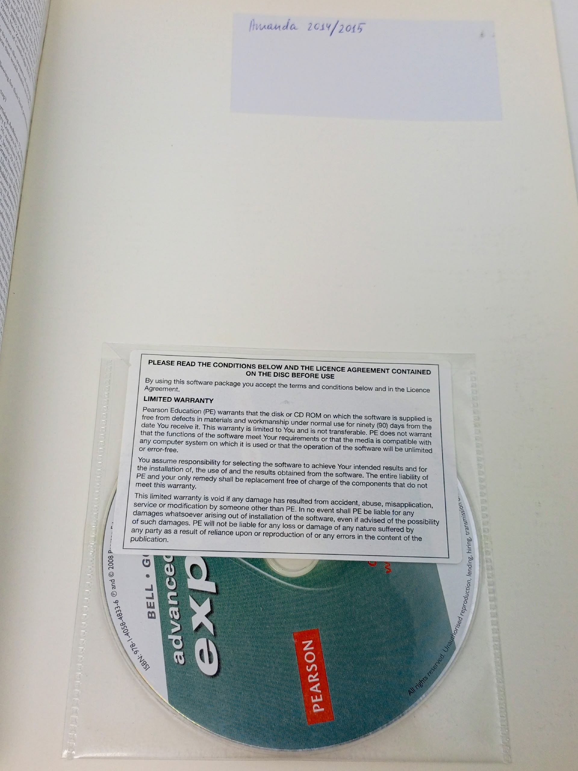 Advanced Expert - New Edition. Coursebook, CDROM & iTests Pack