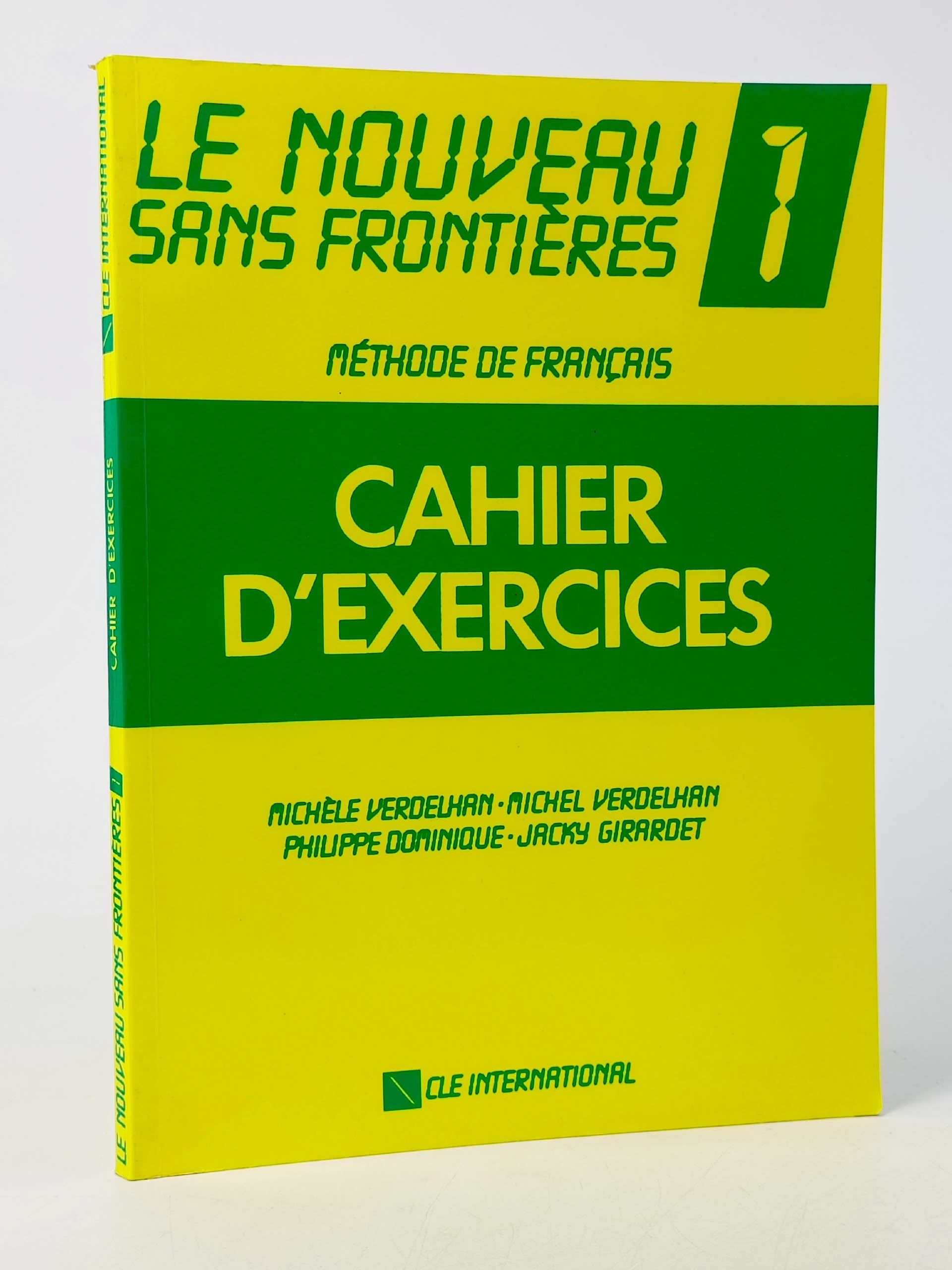 Обложка: Le Nouveau Sans Frontieres 1 Cahier d'exercices Verdelhan Michel