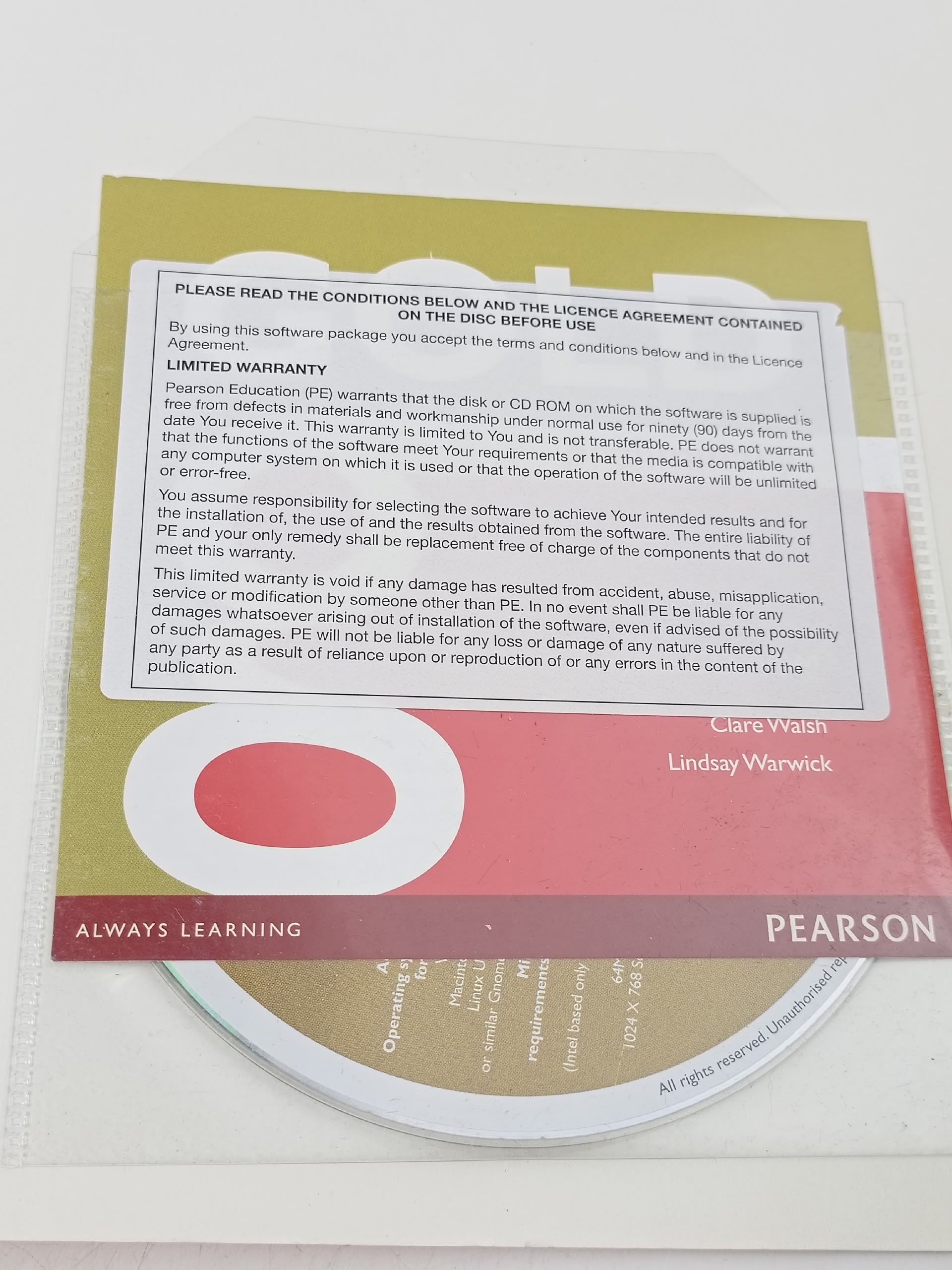Gold. Preliminary. Coursebook (+CD) / Учебник Warwick Lindsay, Walsh Clare