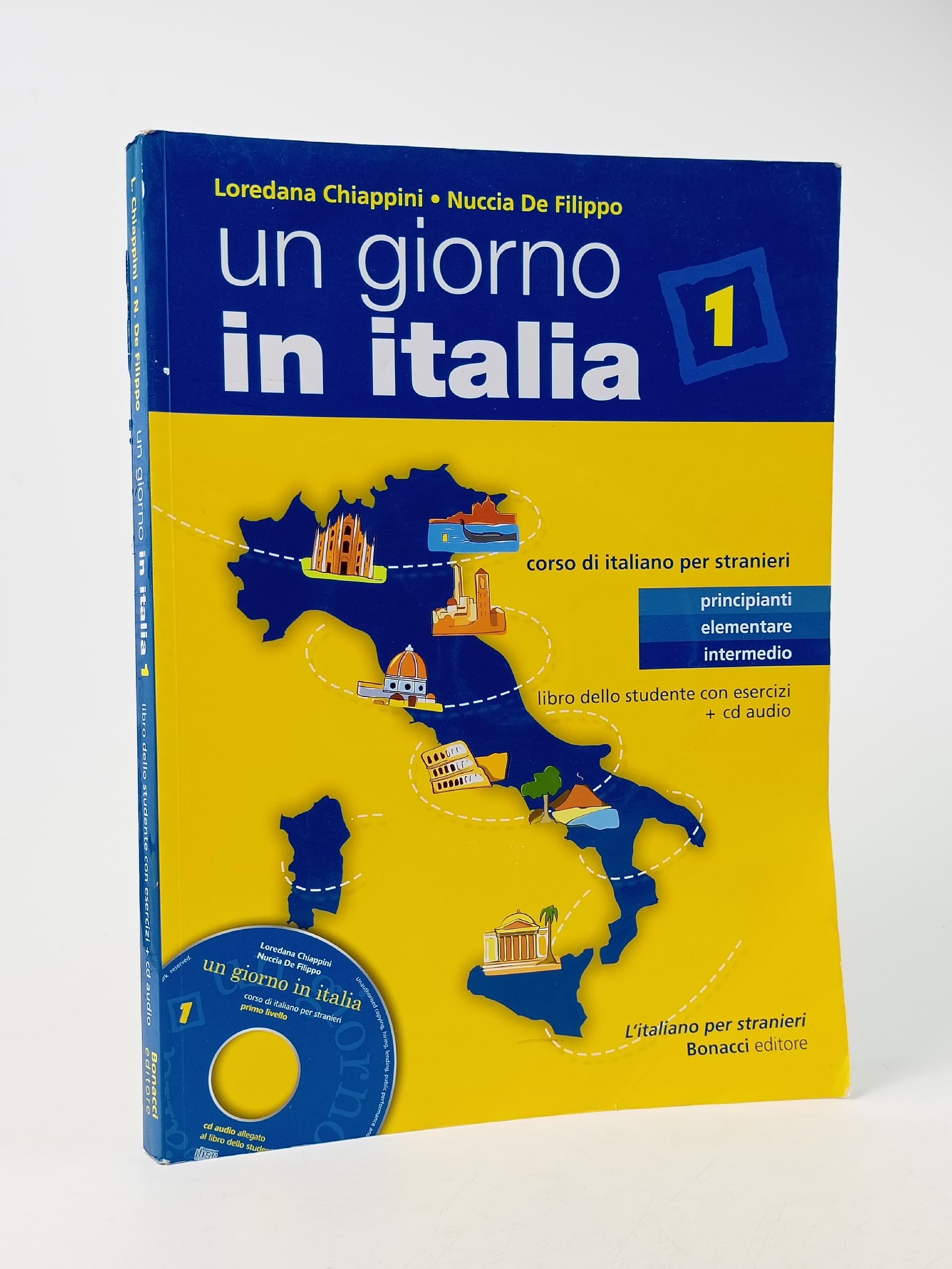 Обложка: Un giorno in Italia: corso di italiano per stranieri