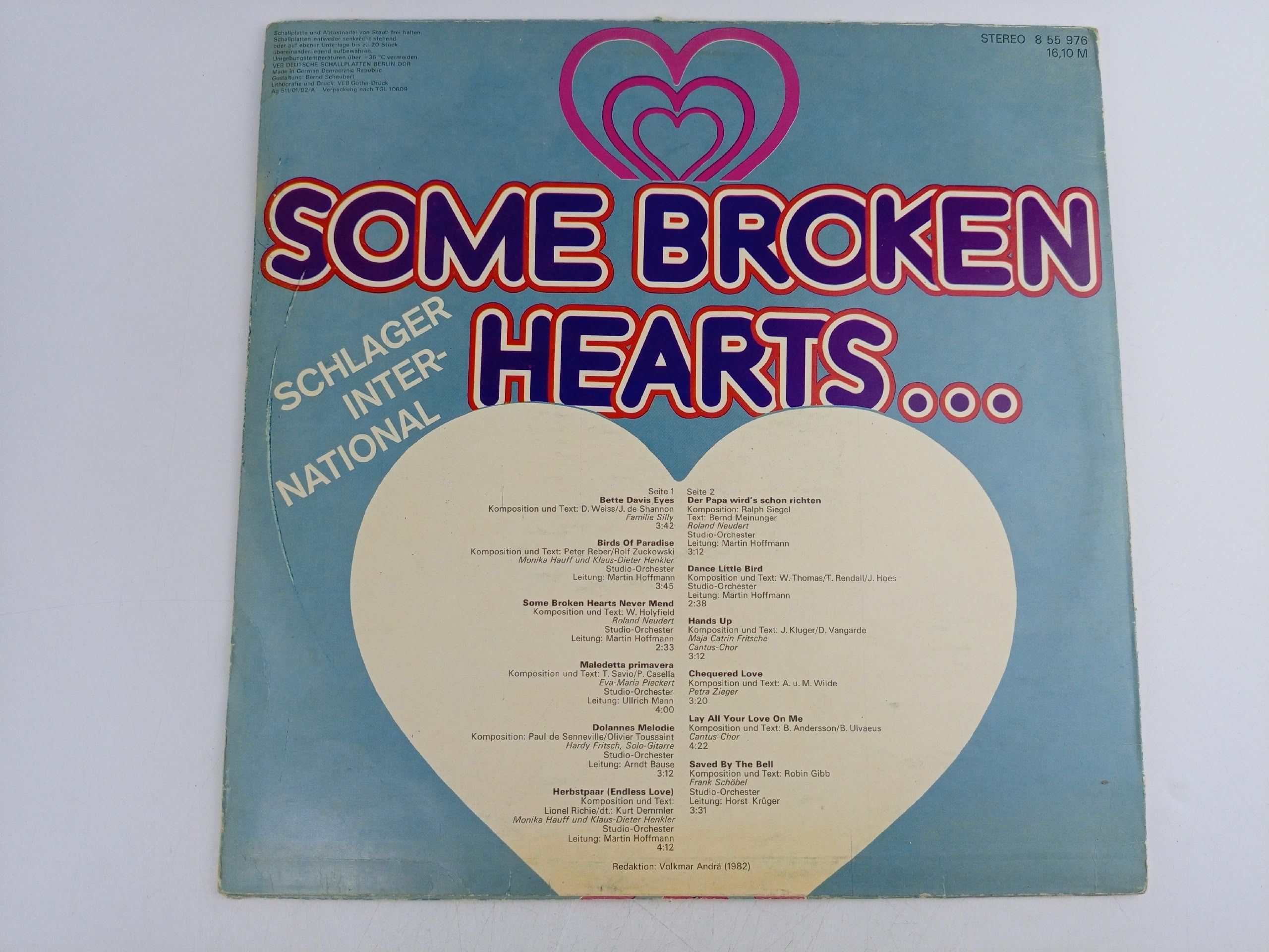 виниловая пластинка Some Broken Hearts - Schlager International