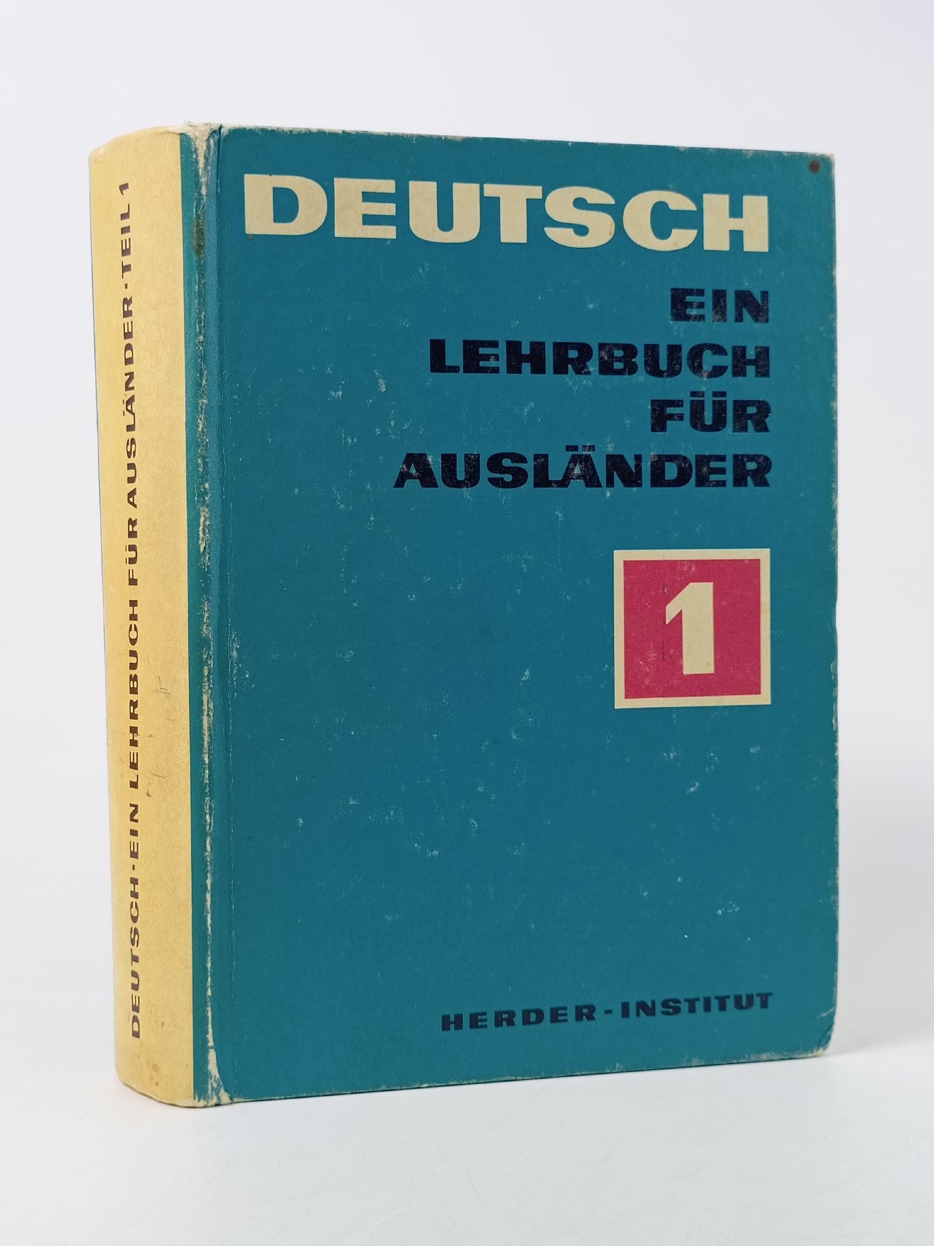 Обложка: Deutsch. Ein Lehrbuch fur Auslander. Teil 1