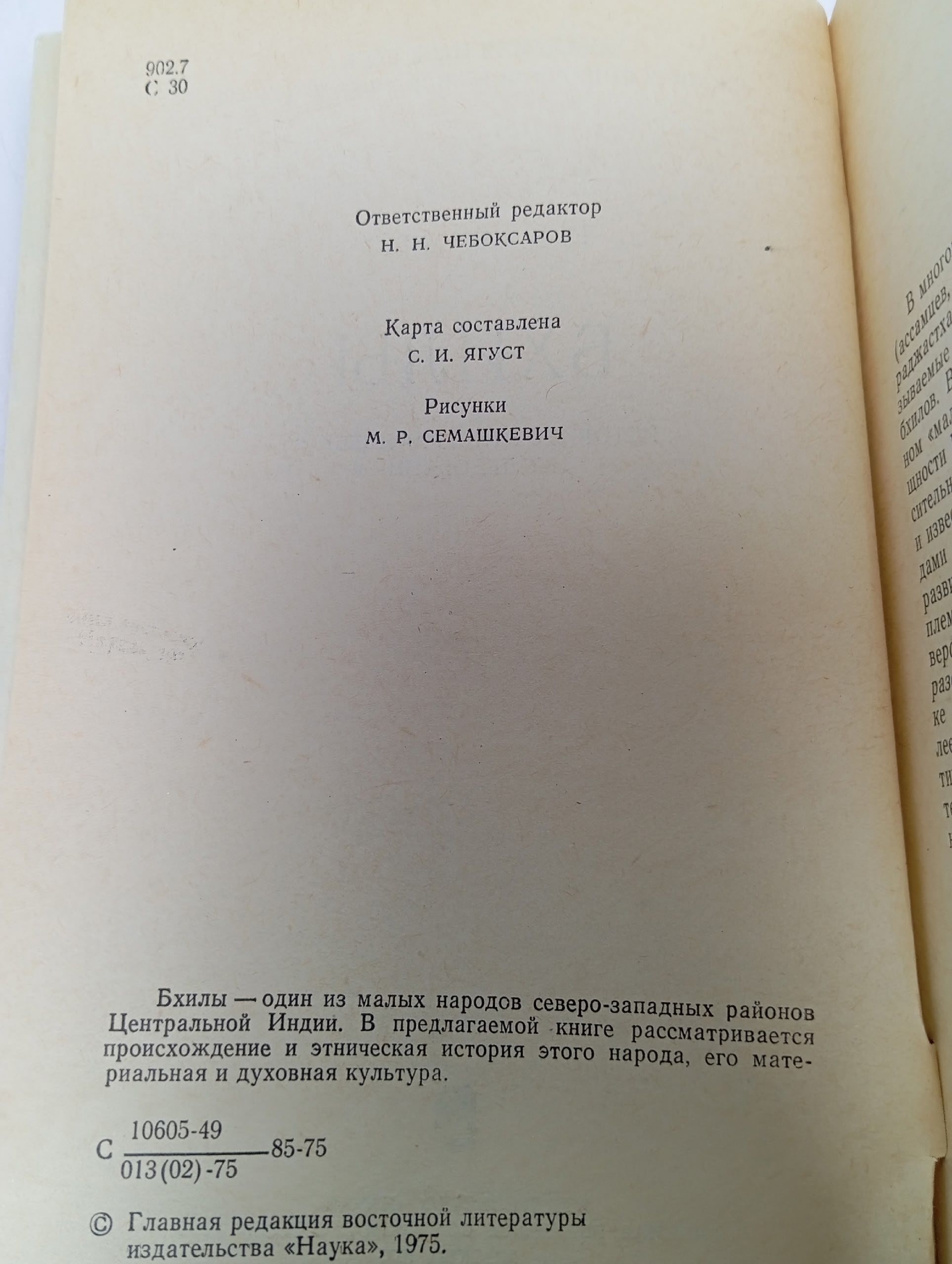 Бхилы Семашко Ирина Михайловна