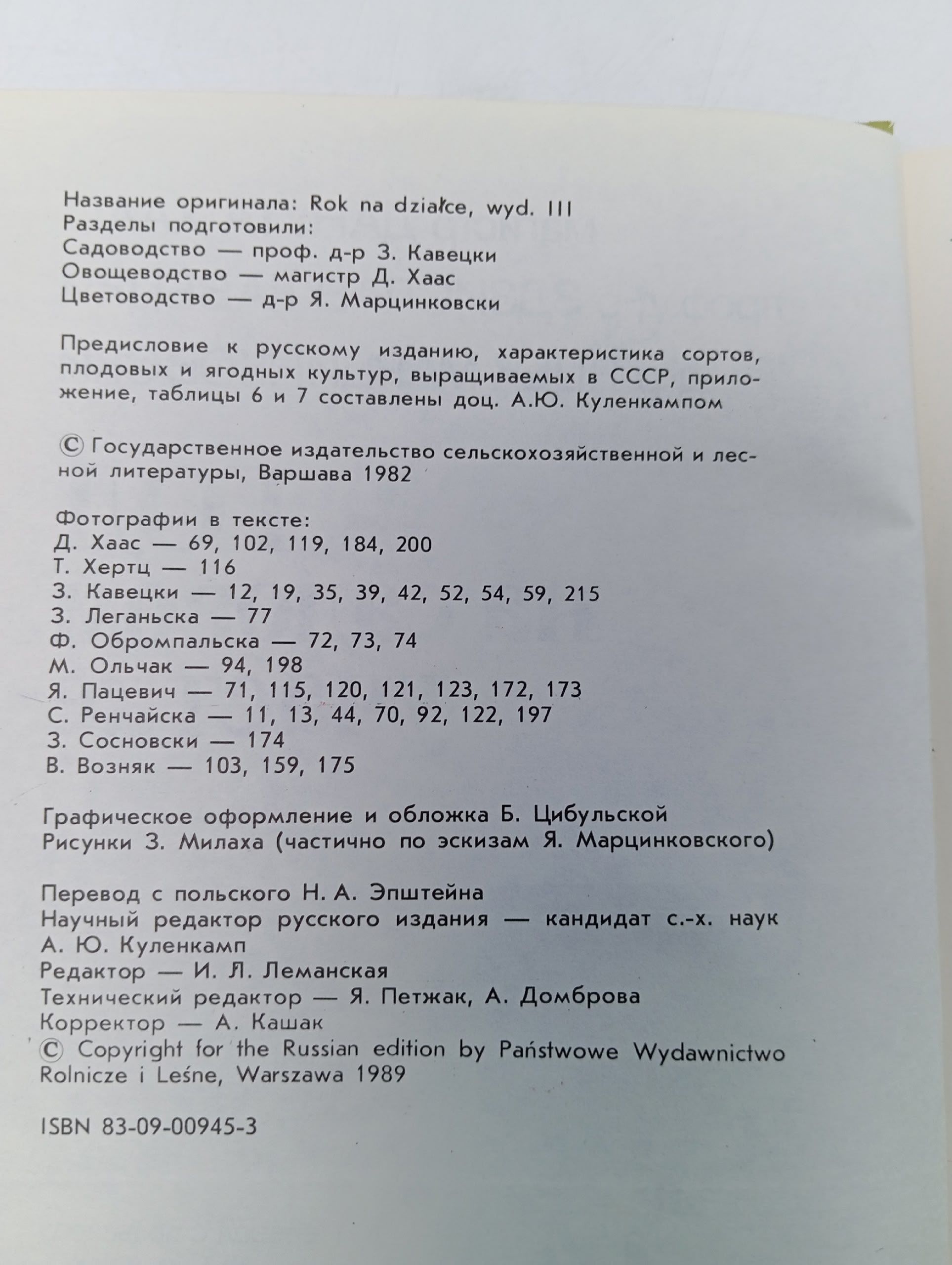 Год на садовом участке