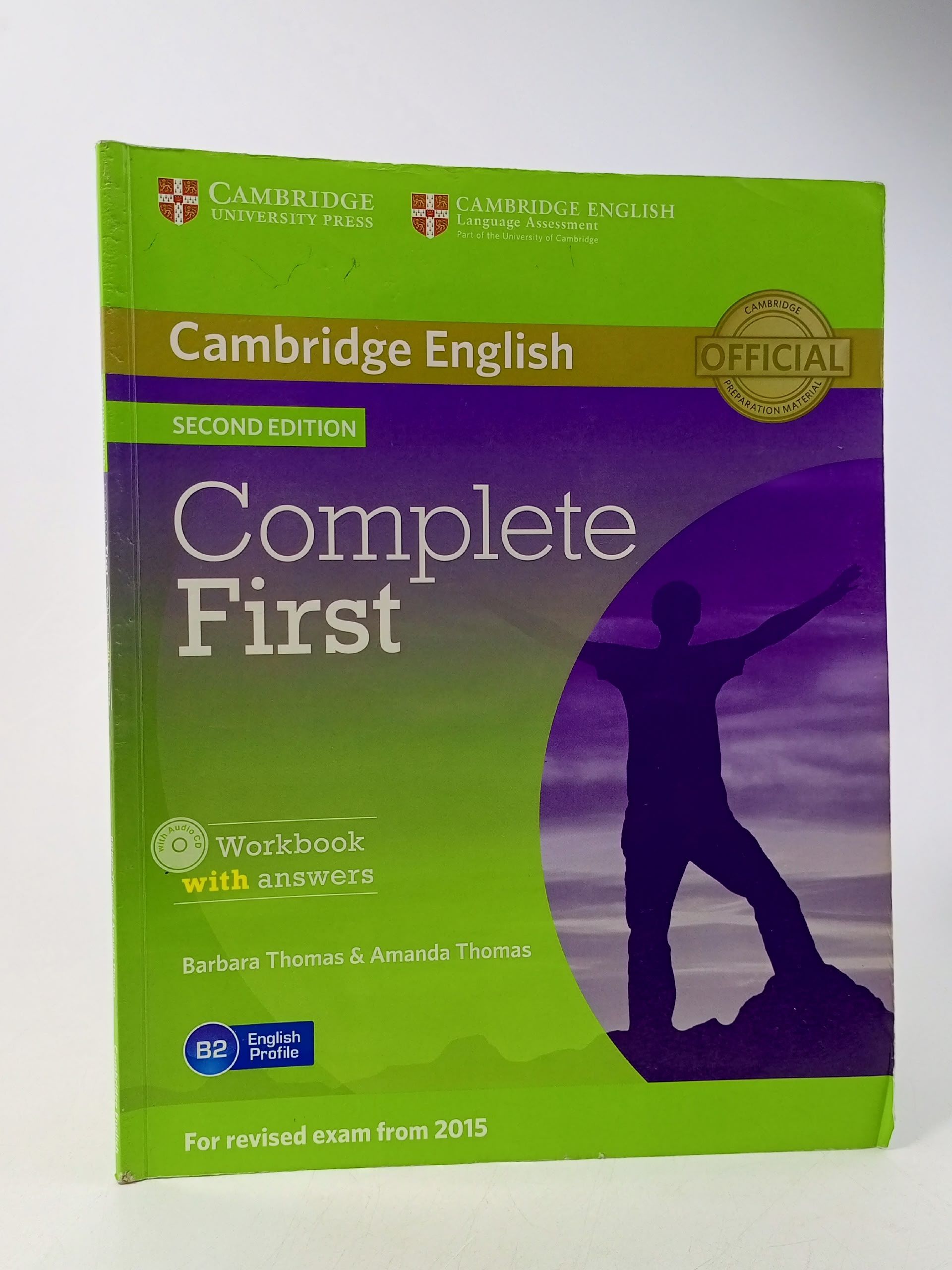 Обложка: Complete First 2nd Ed Workbook with answers + AudioCD Thomas Amanda
