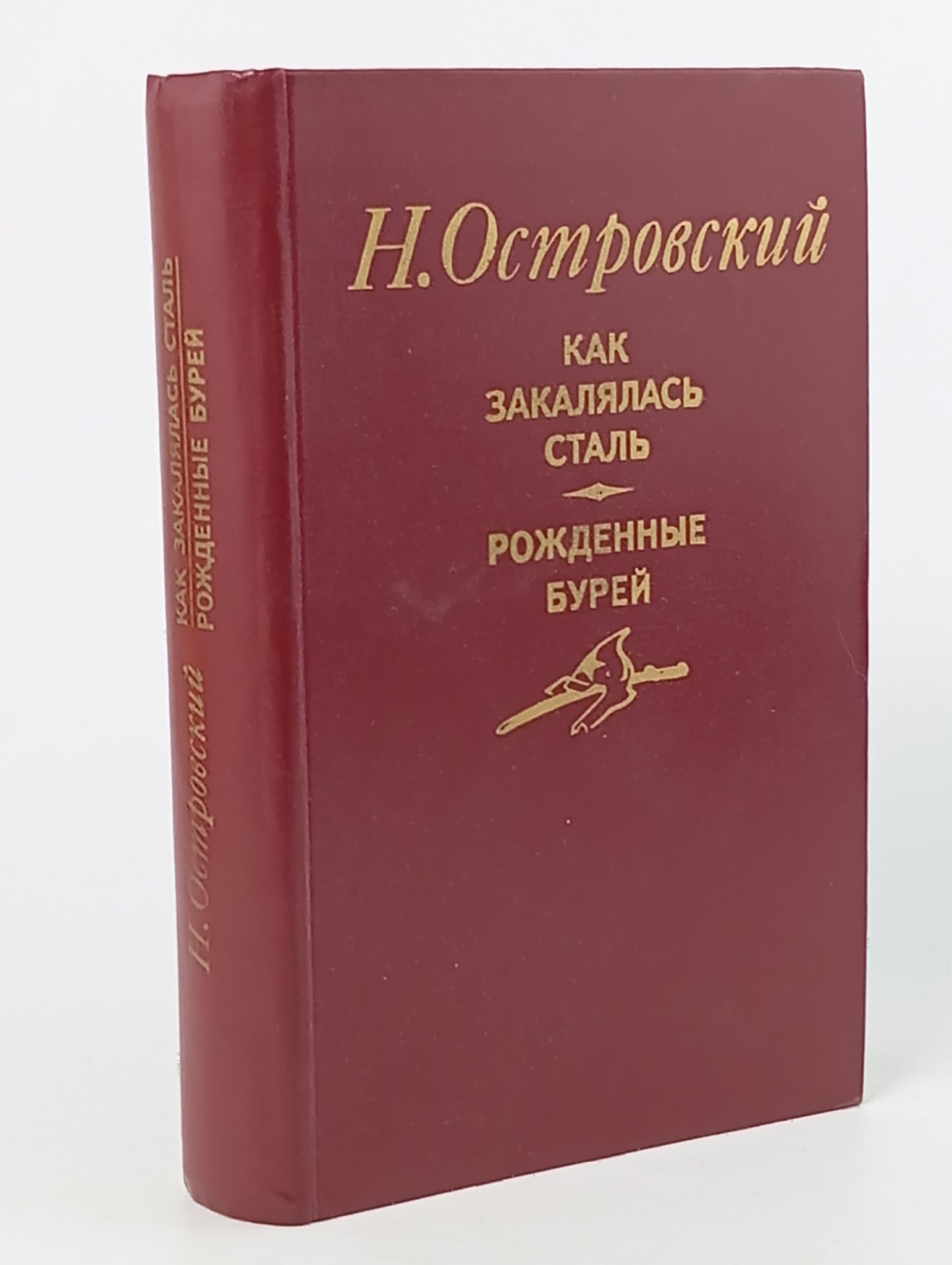 Обложка: Как закалялась сталь. Рожденные бурей