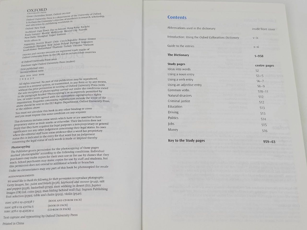 Oxford Collocations Dictionary for Students of English