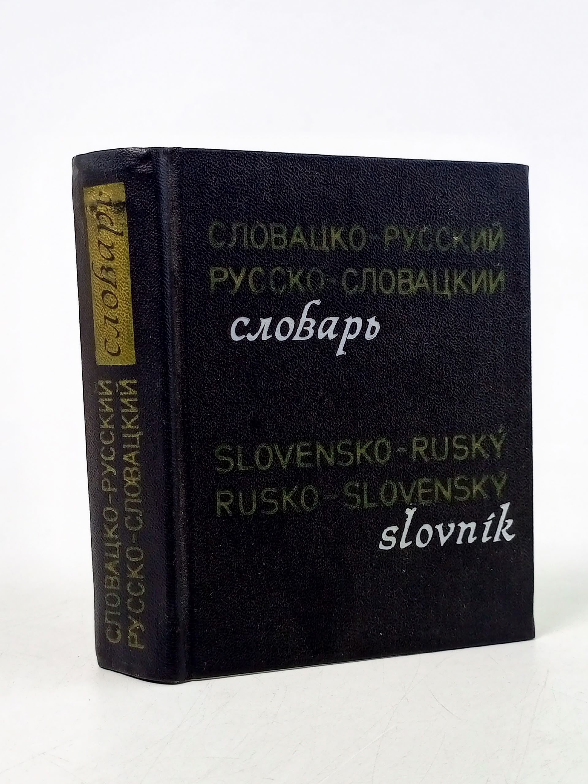 Обложка: Словацко-русский и русско-словацкий словарь