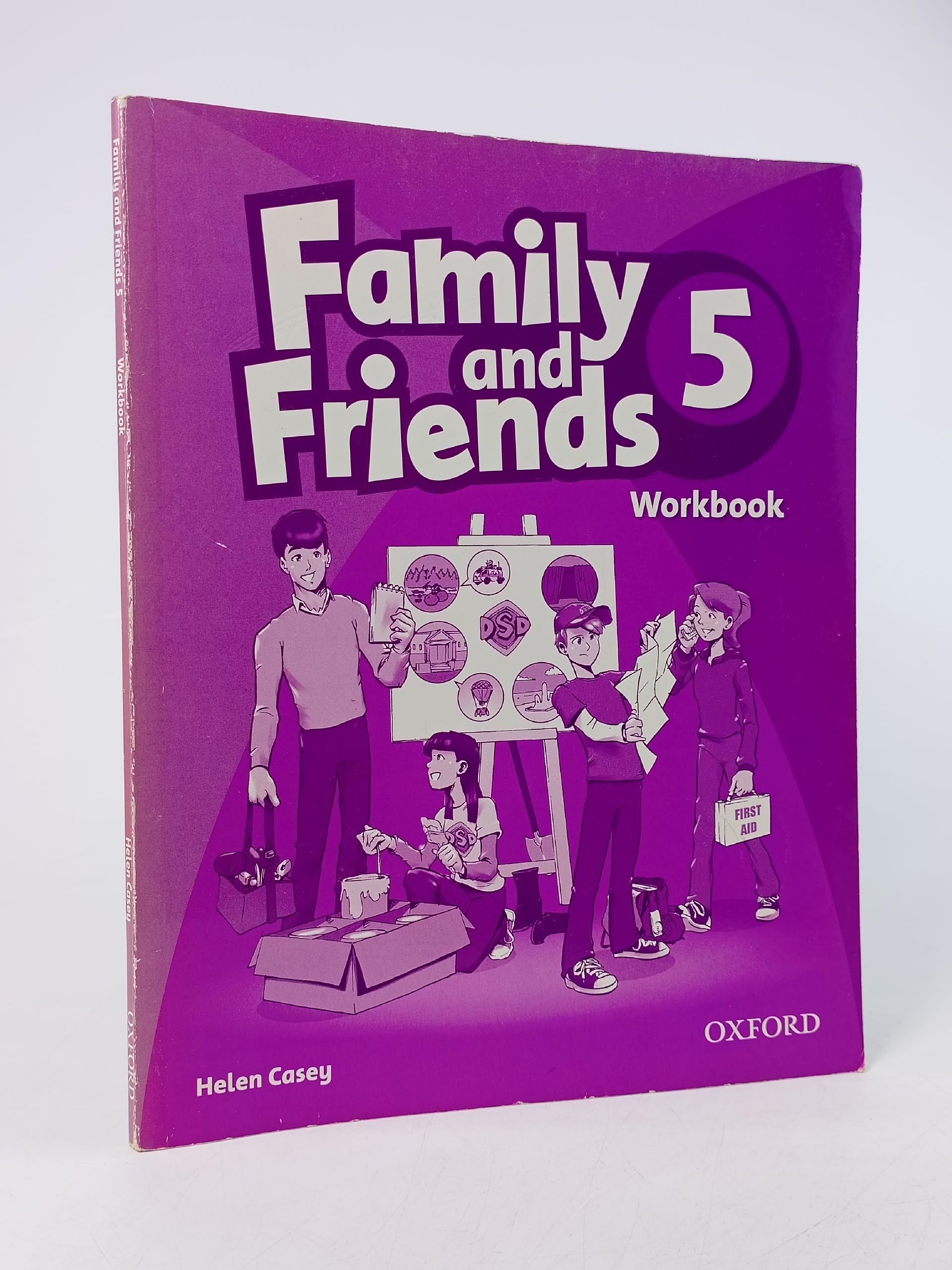 Обложка: Family and Friends 5 Workbook (второе издание)