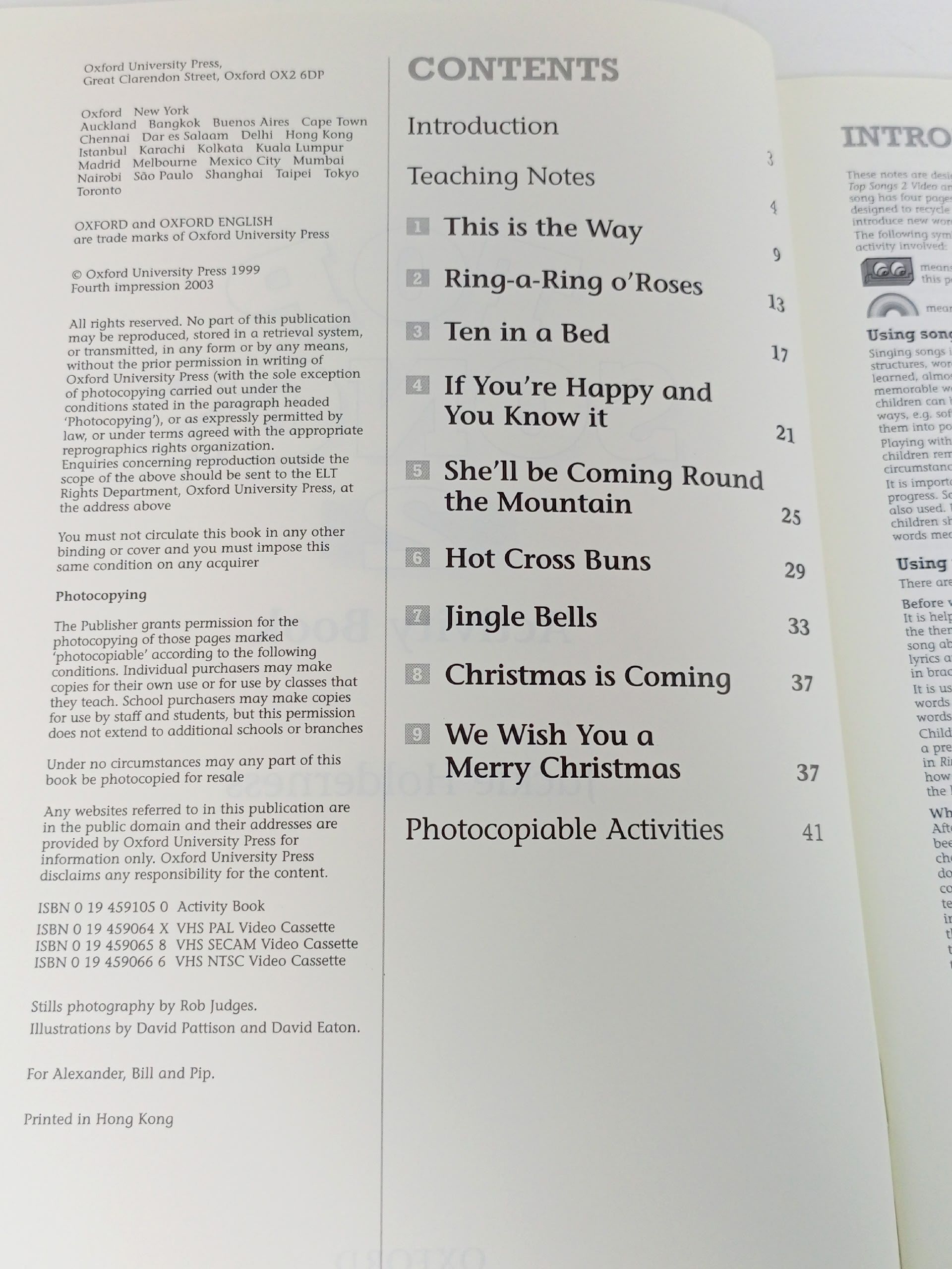 Top Songs Activity Book 2