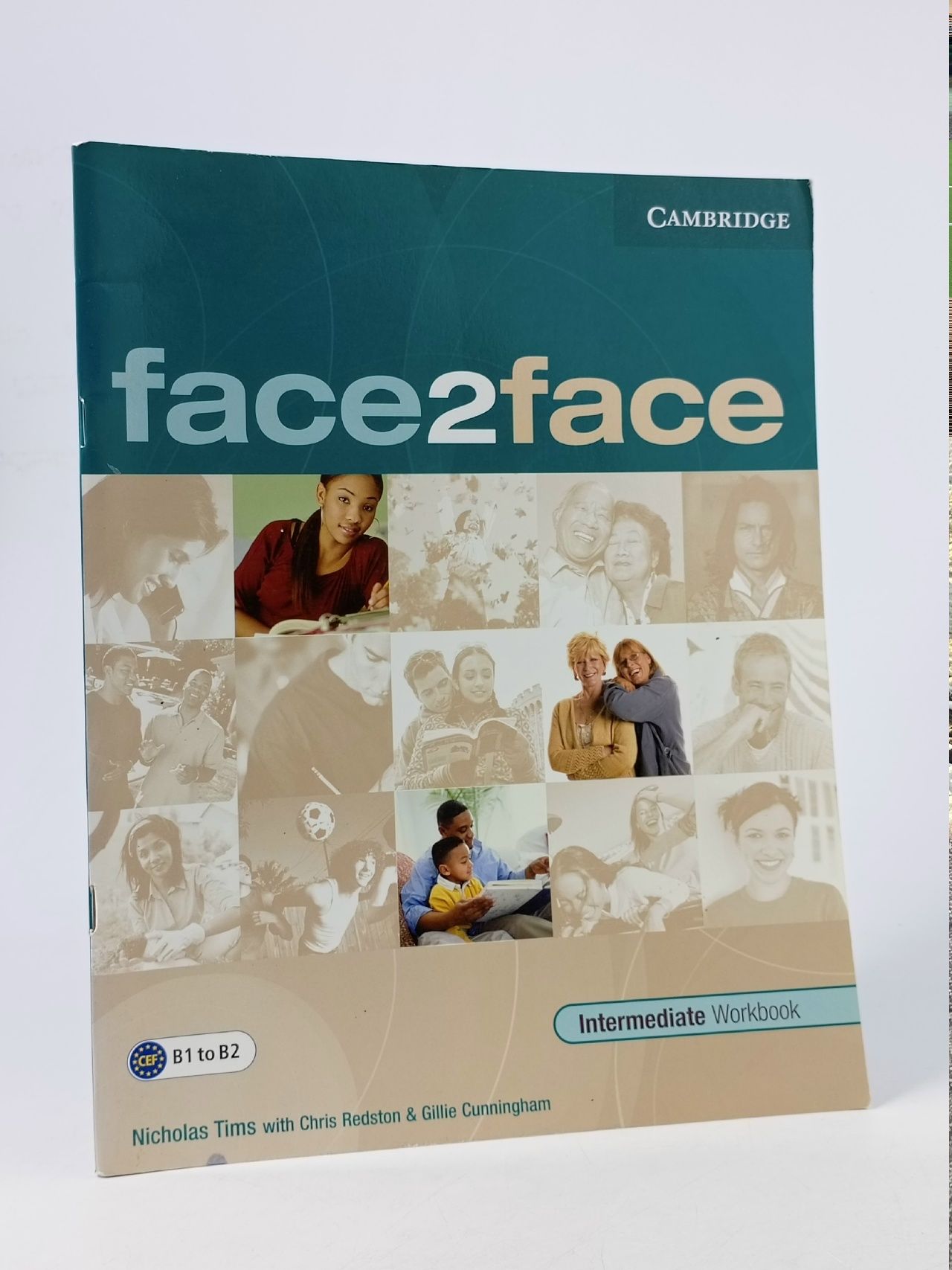 Обложка: Face2Face: Intermediate: Workbook with Key Редстон Крис, Каннингем Джилли
