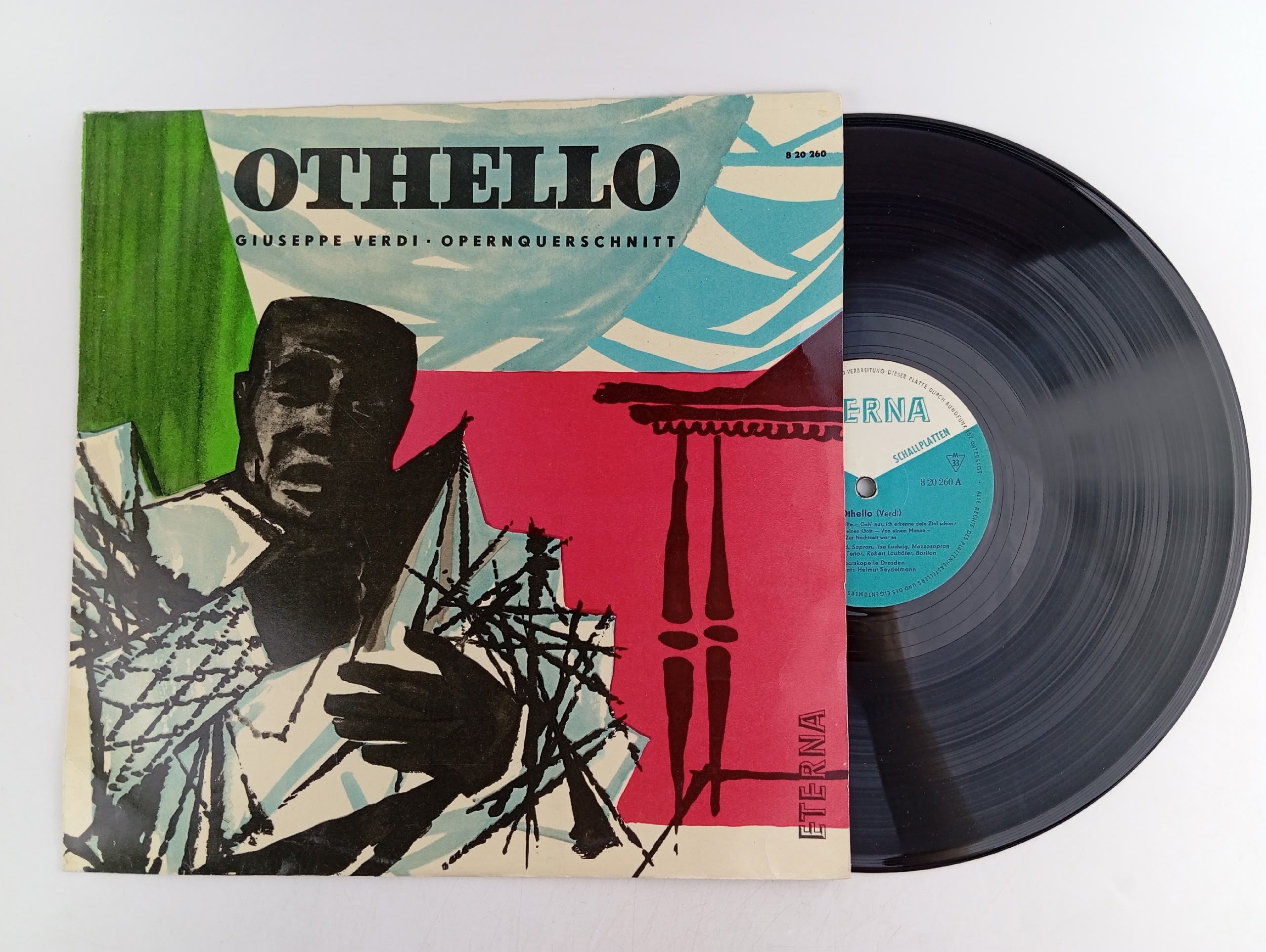 Обложка: Виниловая пластинка Verdi Giuseppe - Othello