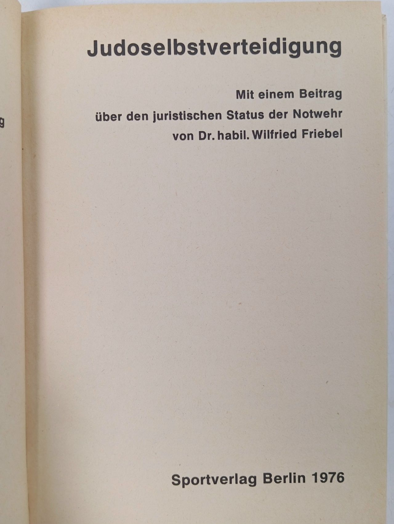 Judo selbstverteidigung Wolf Horst