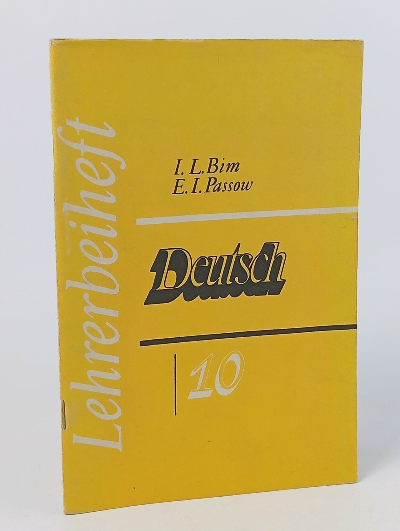 Обложка: Deutsch lehrerbeiheft 10 / Книга для учителя немецкого языка Бим Инесса Львовна