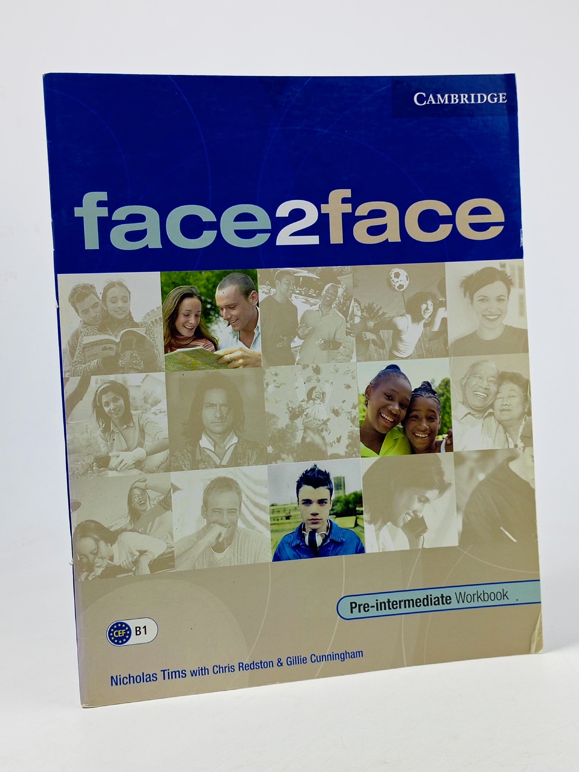 Обложка: face2face Pre-intermediate Workbook,