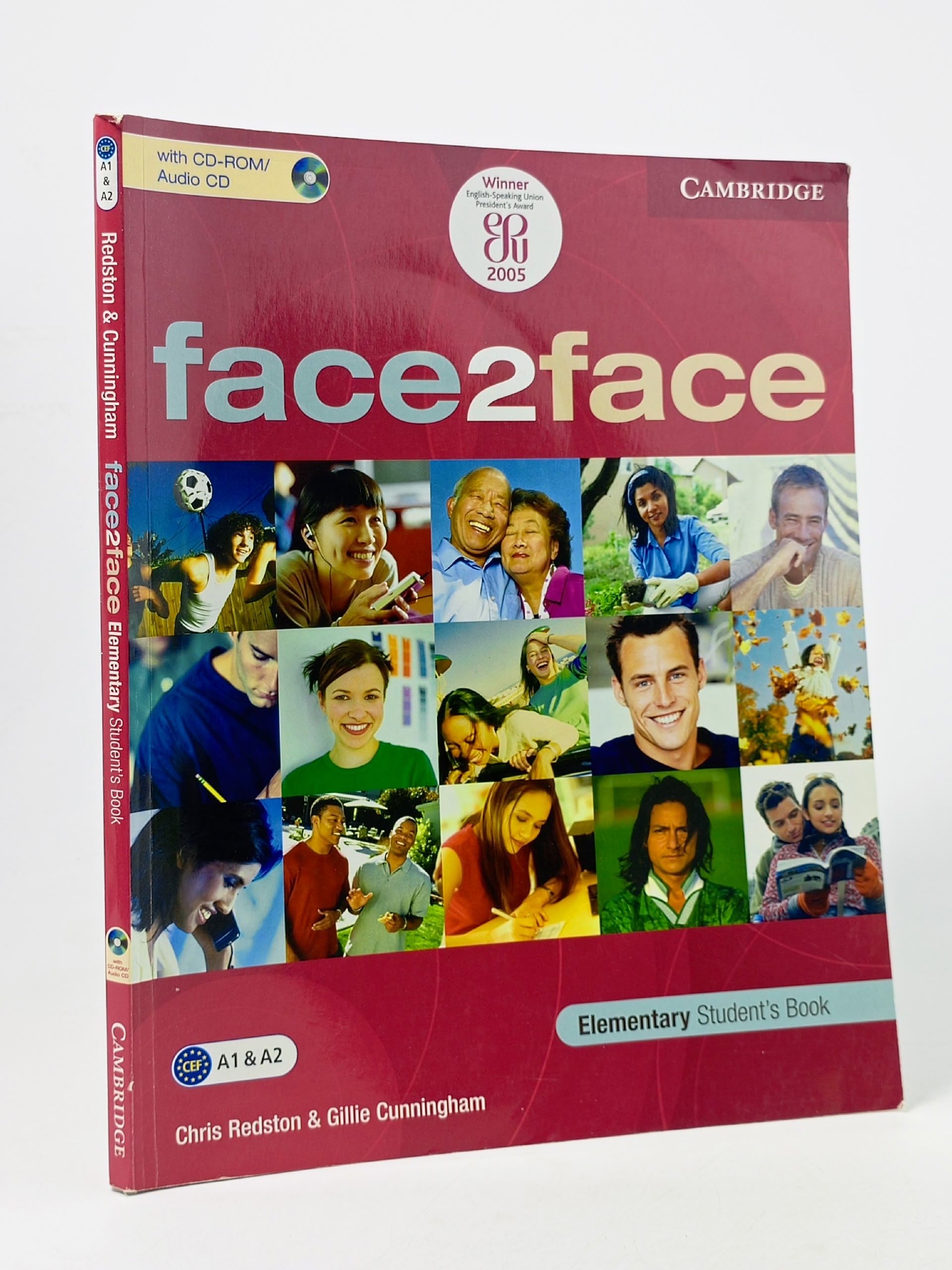 Обложка: face2face Elementary Student's Book