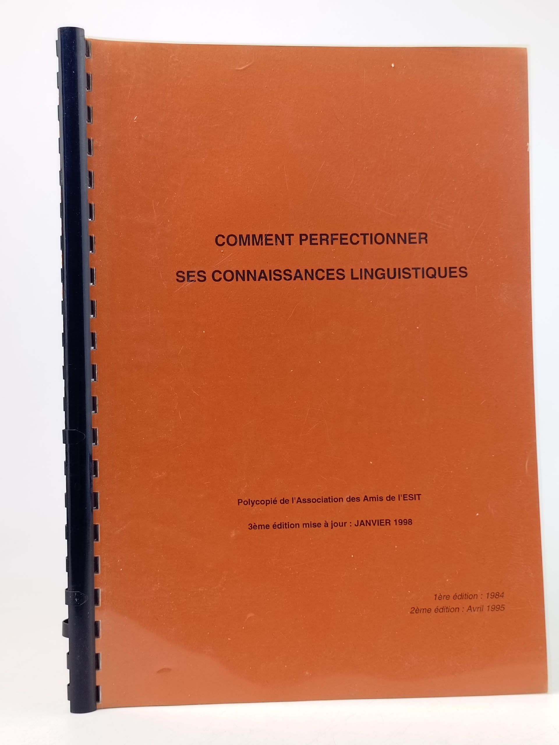 Обложка: Comment perfectionner ses connaissances linguistiques